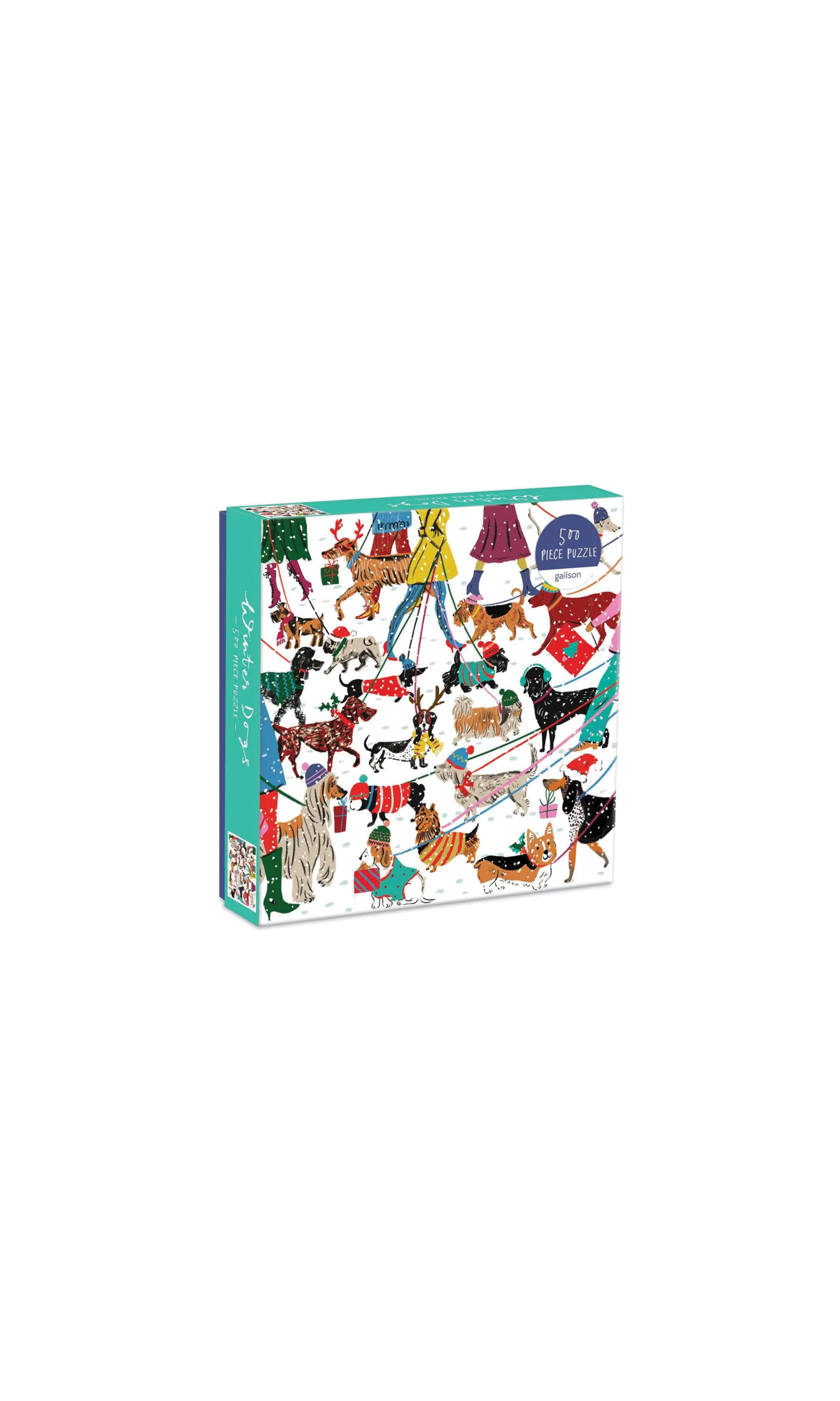 Winter Dogs 500 Piece Puzzle