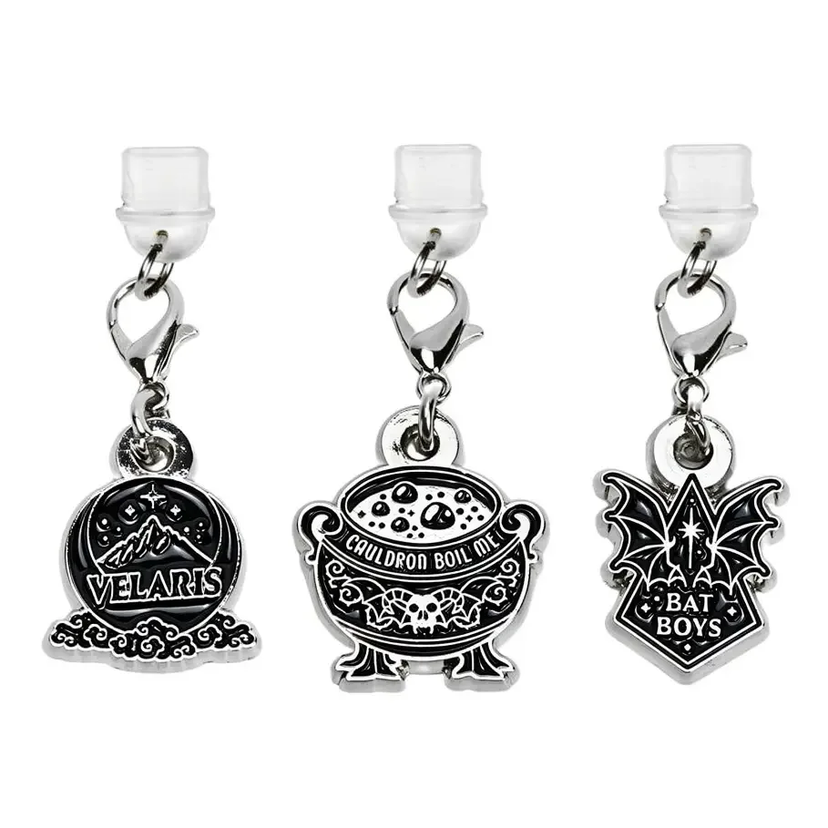 A Court of Thorns and Roses Dust Plug Charms (3-Pack)