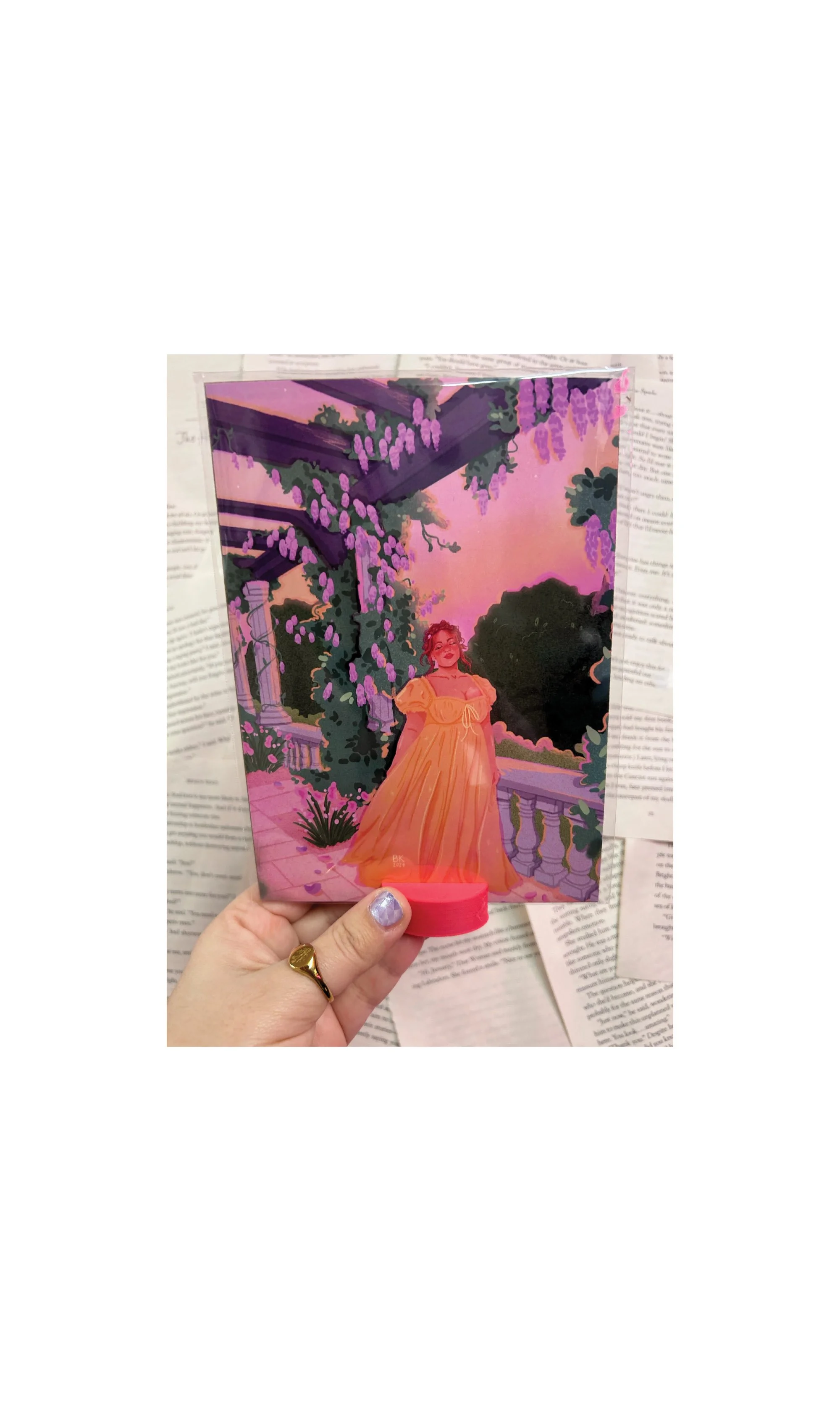 3D Printed - Art Print Display Stand