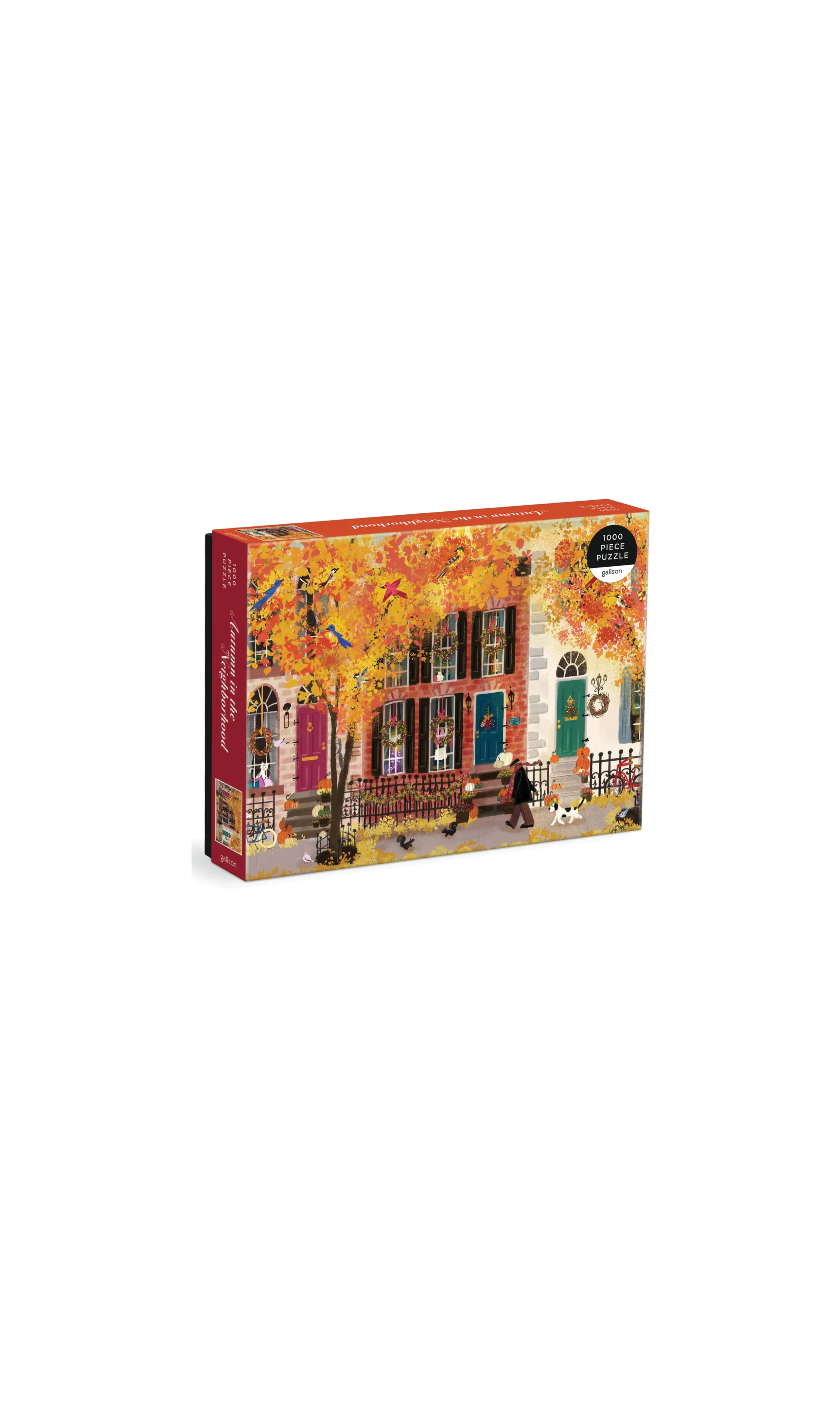 Autumn in the Neighborhood 1000 Piece Puzzle