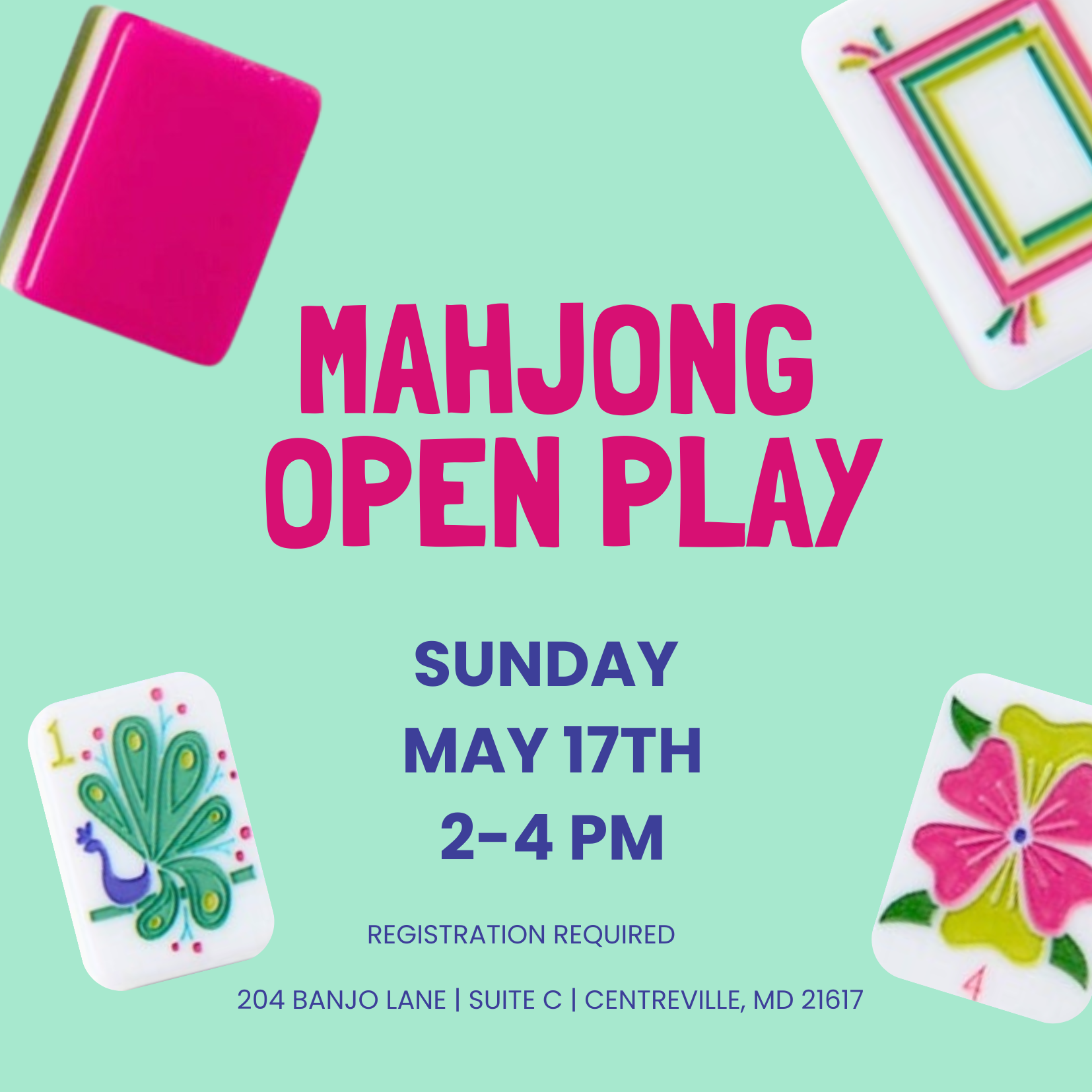 Mahjong Open Play | May Meet up 2026