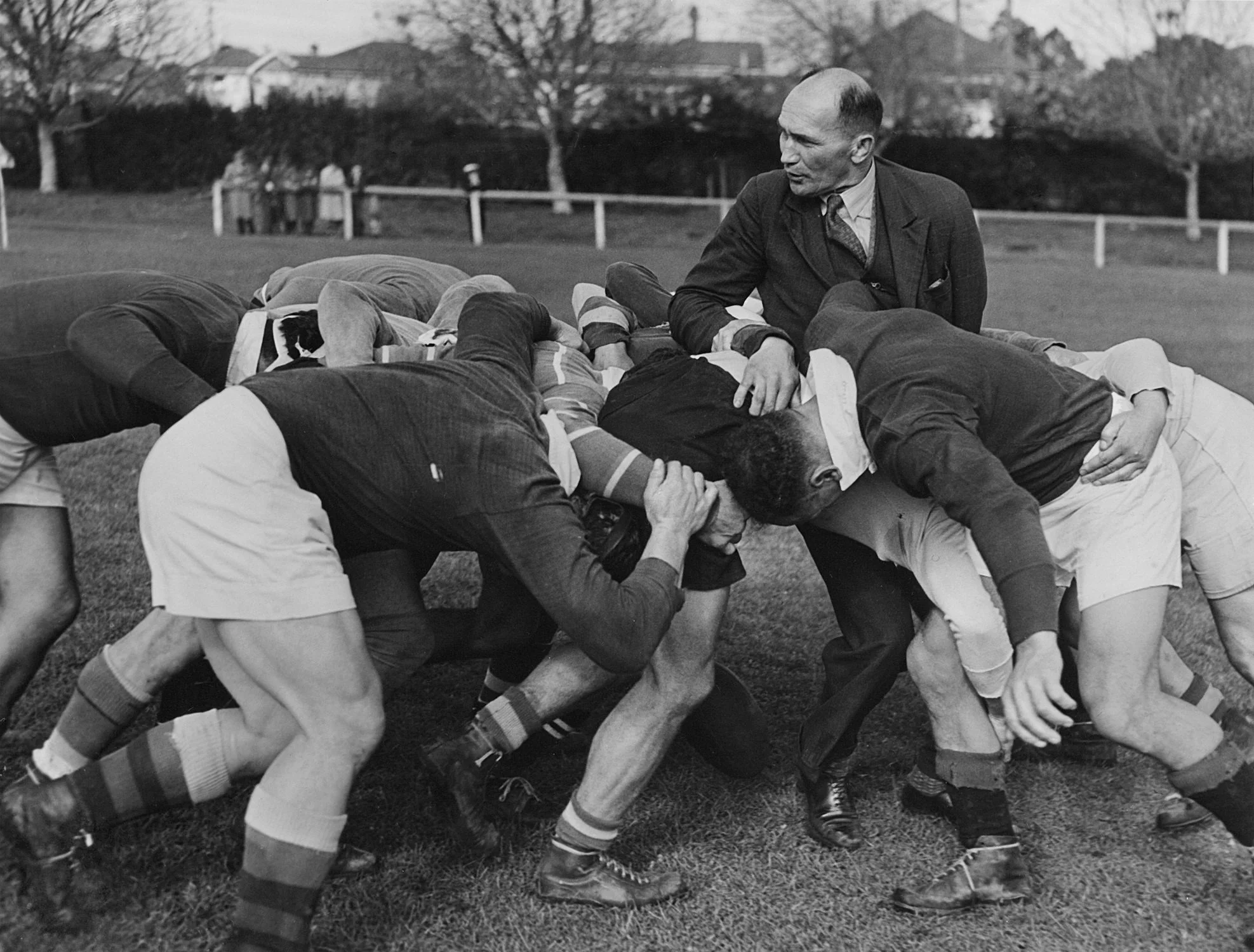 Tom French Australia 1949 scrum .jpg