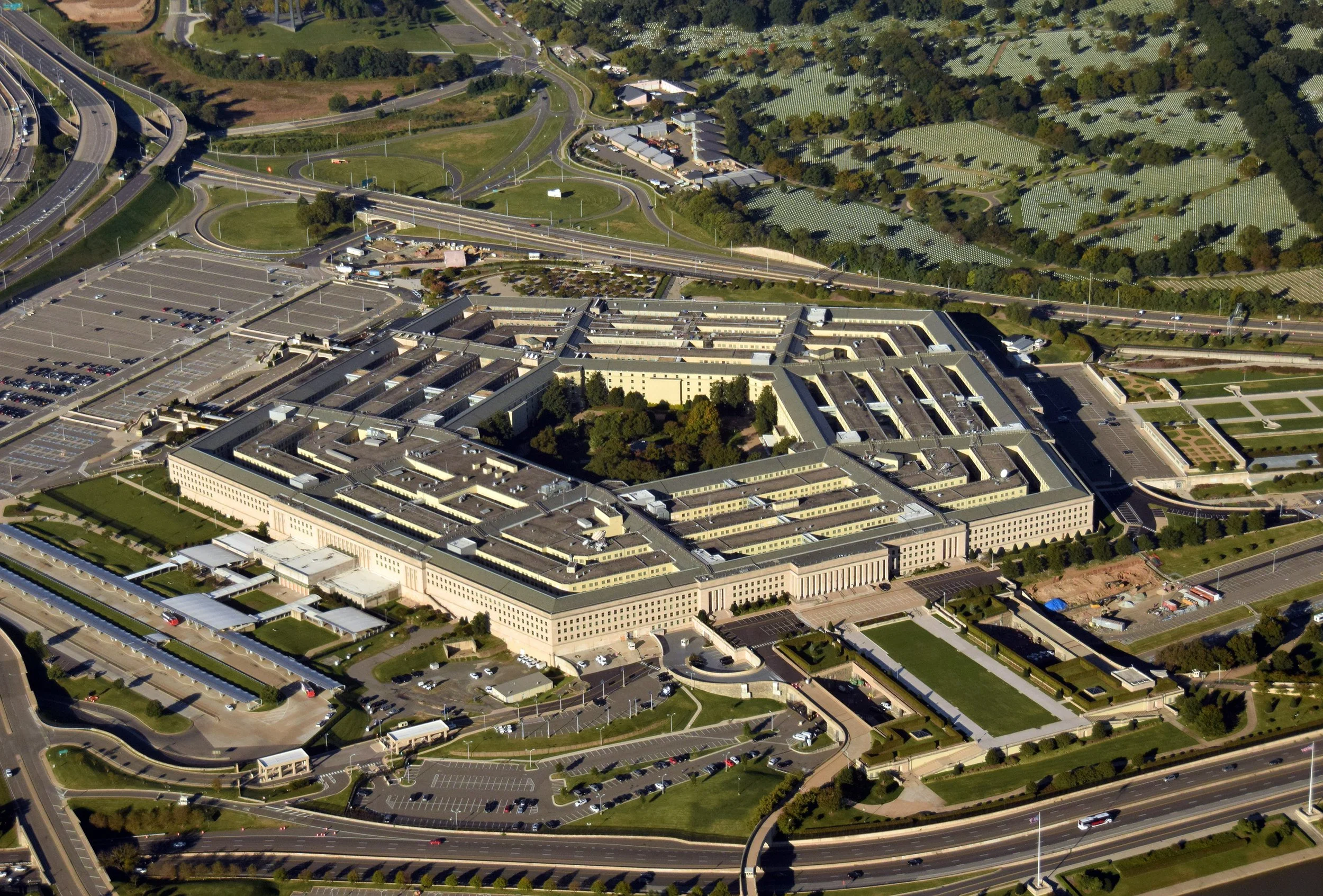 The Pentagon in Arlington, Virginia, headquarters of the U.S. Department of Defense