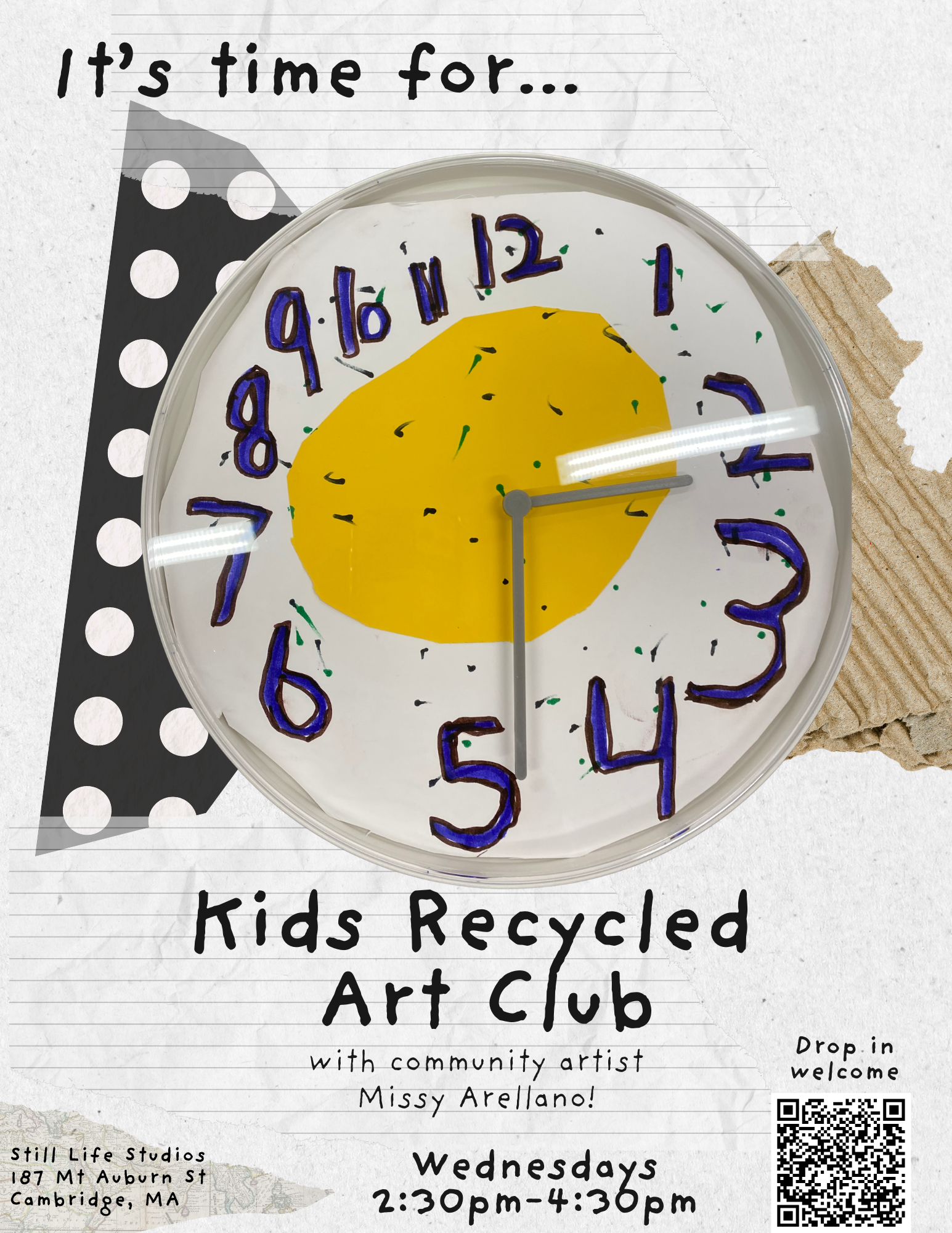 Kids Recycled Art Club