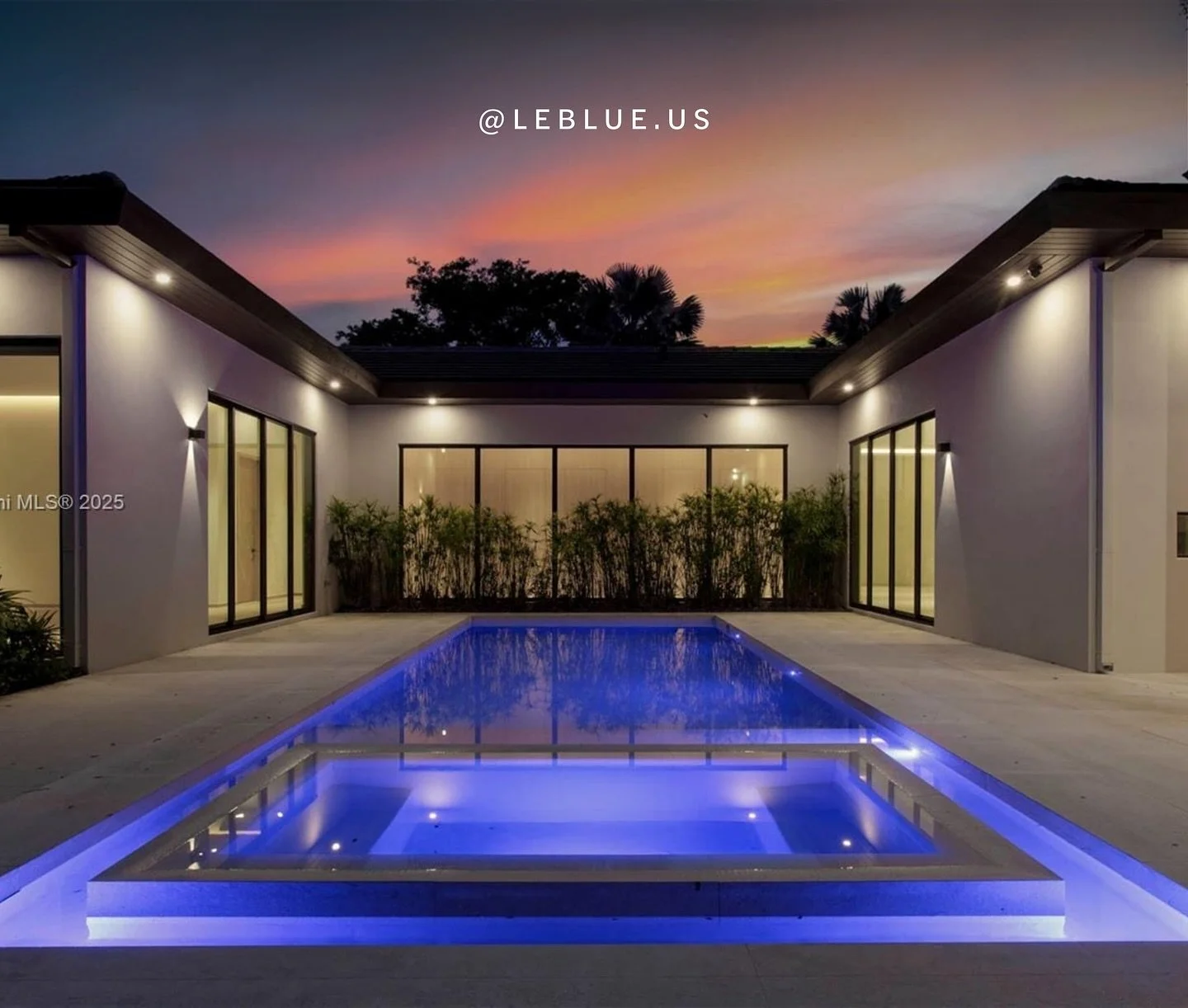 Elevate your evenings with LeBlue and the art of water 

#miamipools #luxurypool #custompool #miamipoolcontractor #luxurylifestyle