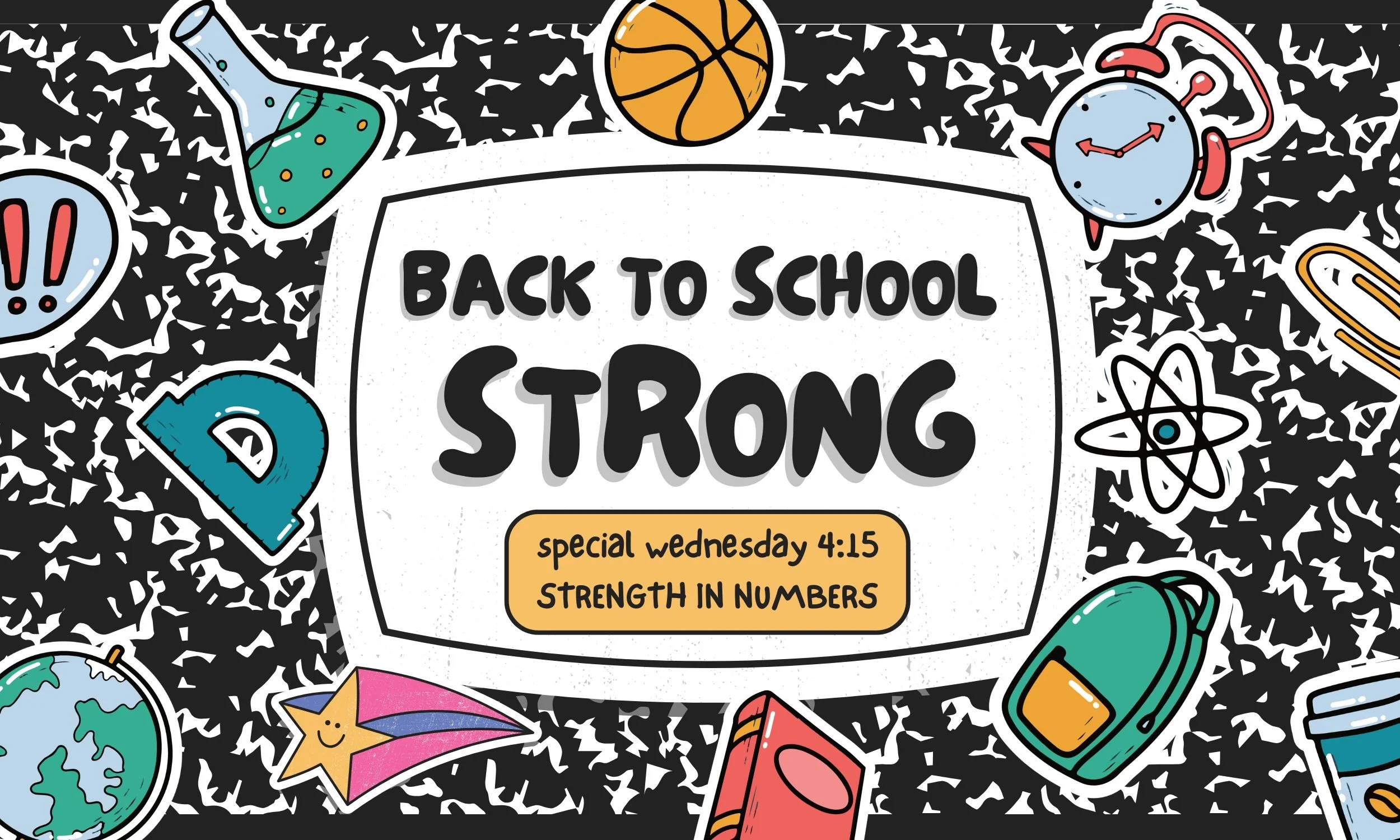 BACK TO SCHOOL STRONG
