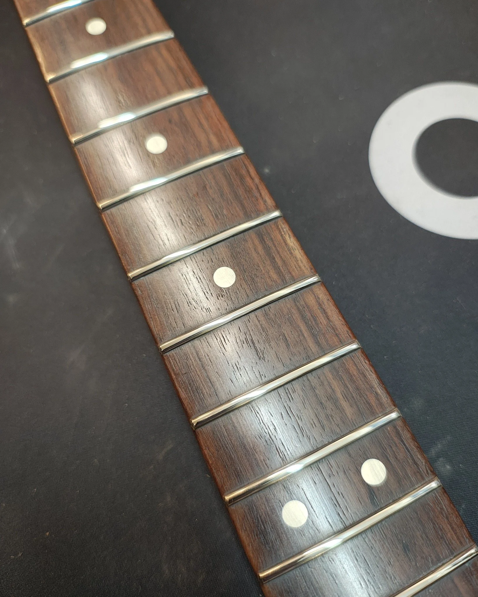 A mix of jobs I've been working on this week..fret work, shielding, mandolin K&amp;K pickup install, jazz bass harness, d28 lifting bridge #axewoodguitarworks #guitarservices #guitarrepair #perthmusicians