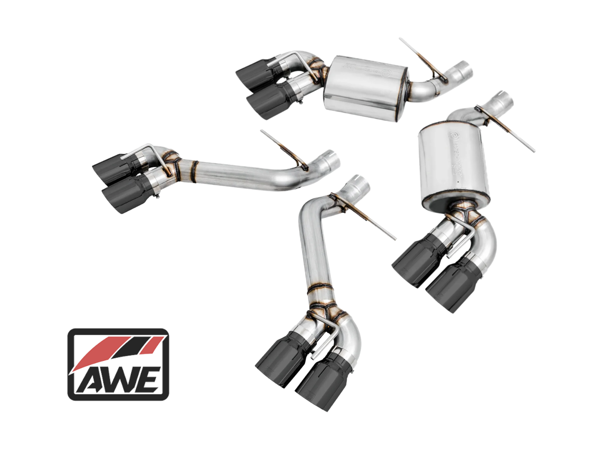 6th Gen. Camaro AWE Track & Touring Axleback Exhaust