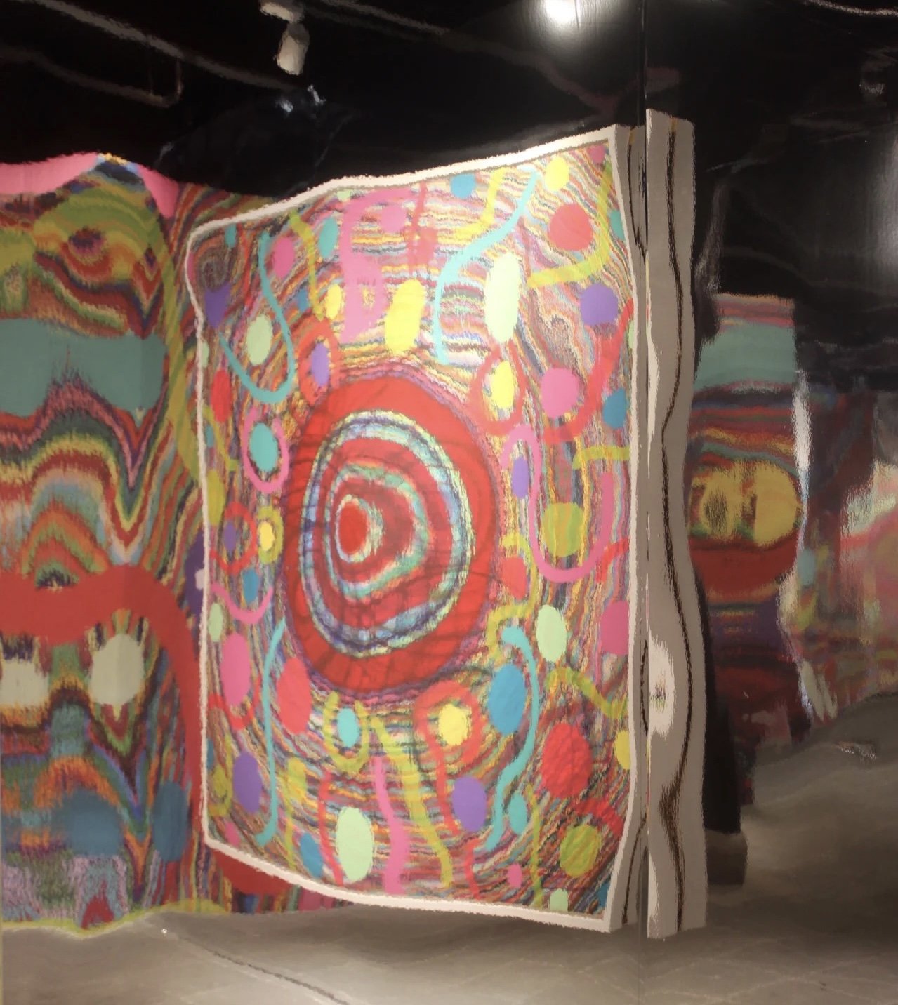 M- Theory 26 Amidst the Lotus 超弦理论M 26 在莲花深处, 2020, 200 x 200cm