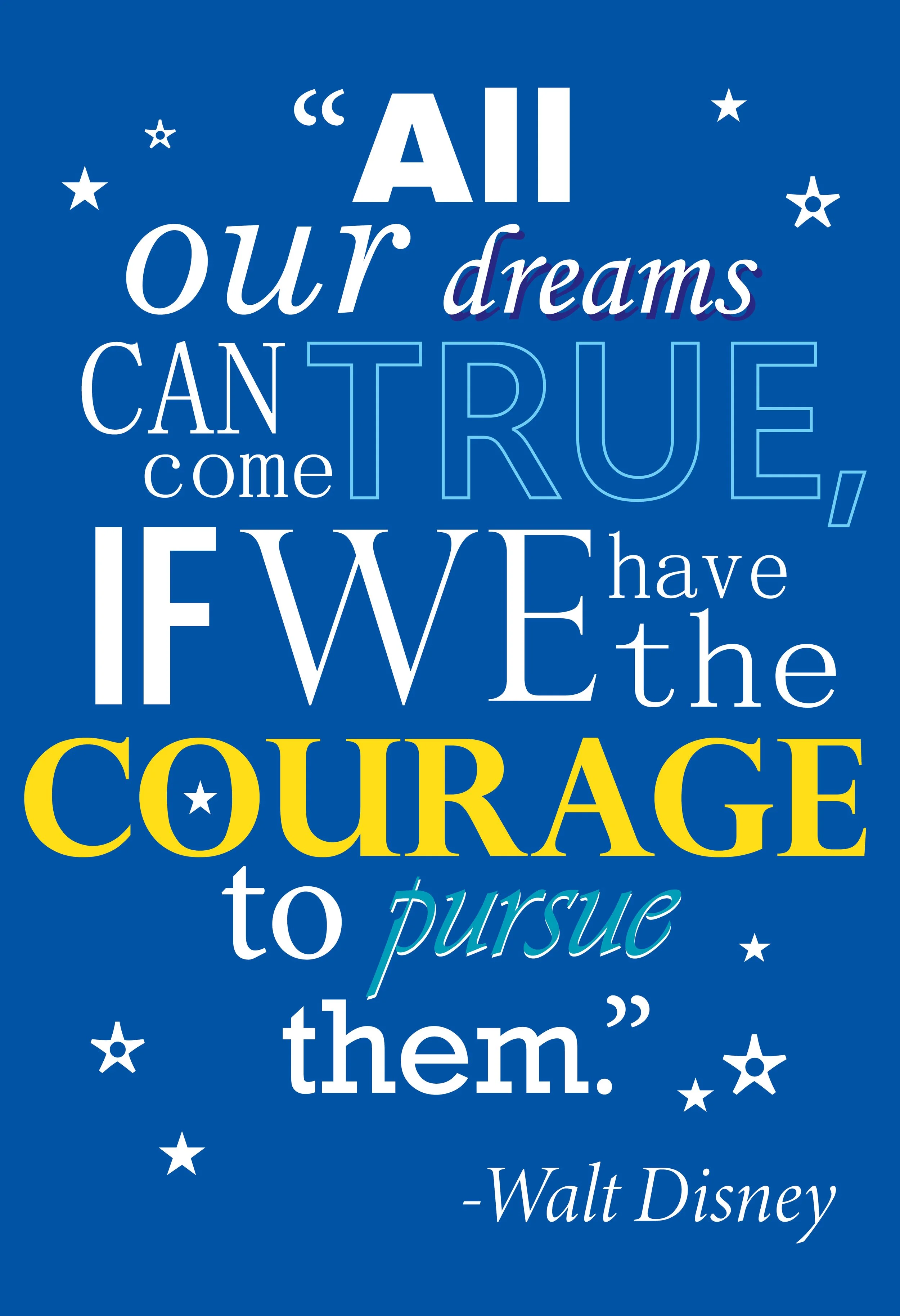 Typography Quote Poster