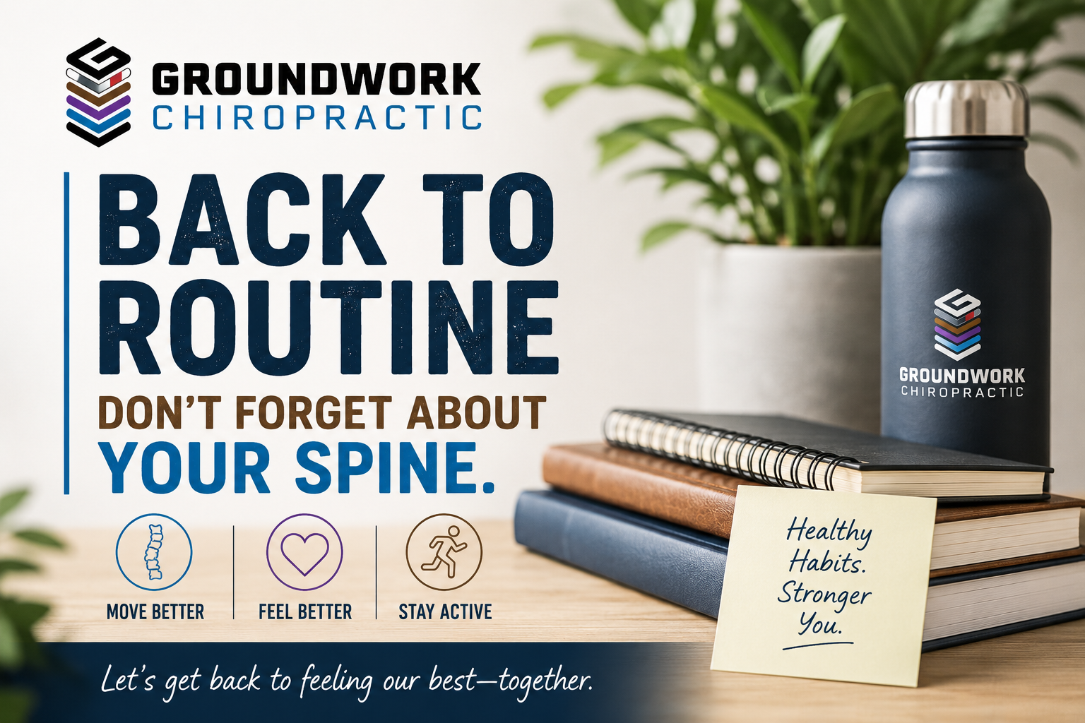 Back to Routine: Don’t Forget About Your Spine