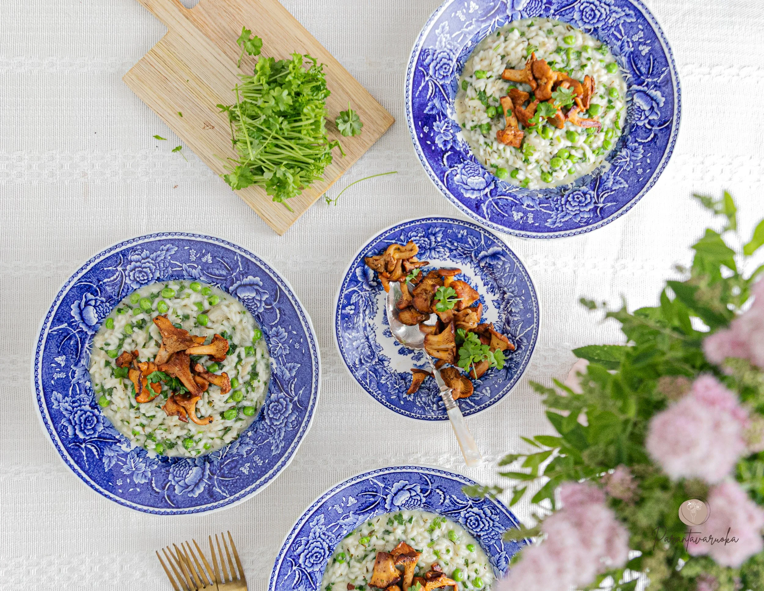 Kanttarellirisotto (g)