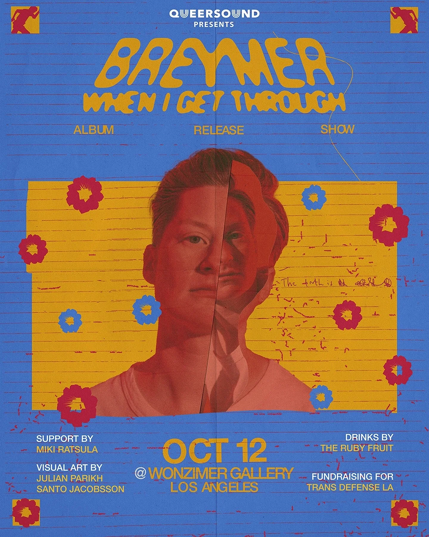 We&rsquo;re excited to present a very special album release show for @breymer on October 12th at @wonzimer gallery in Los Angeles! Breymer&rsquo;s third LP &lsquo;When I Get Through&rsquo; is a deeply personal narrative that follows their journey of 
