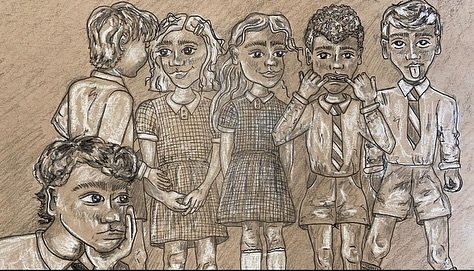 A year ago today I had the privilege on working on a project with my dear friend Belinda @heartpsychotherapy a fellow art therapist and writer. She gave me free range to illustrate her children’s story ‘Angry Joel, The Boy Who Was Hurt&rs