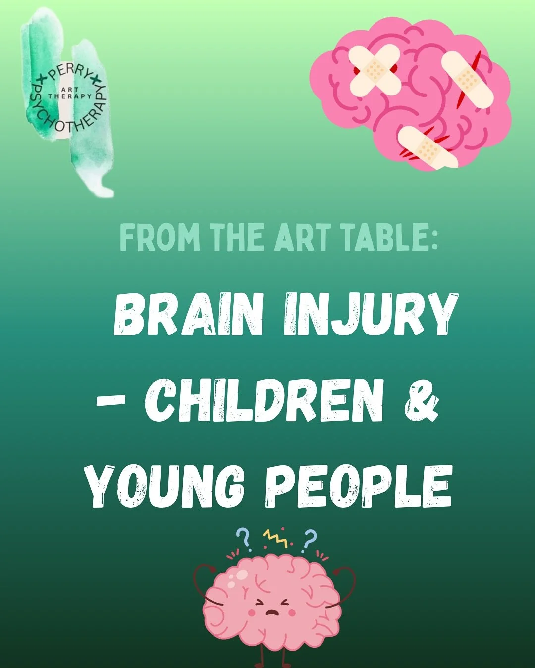 From the art table: Supporting Children &amp; Young People with Brain Injury 🧠

A brain injury can happen in many ways &mdash; through illness, accident, stroke or medical treatment &mdash; and it often brings big changes to memory, emotions, concen