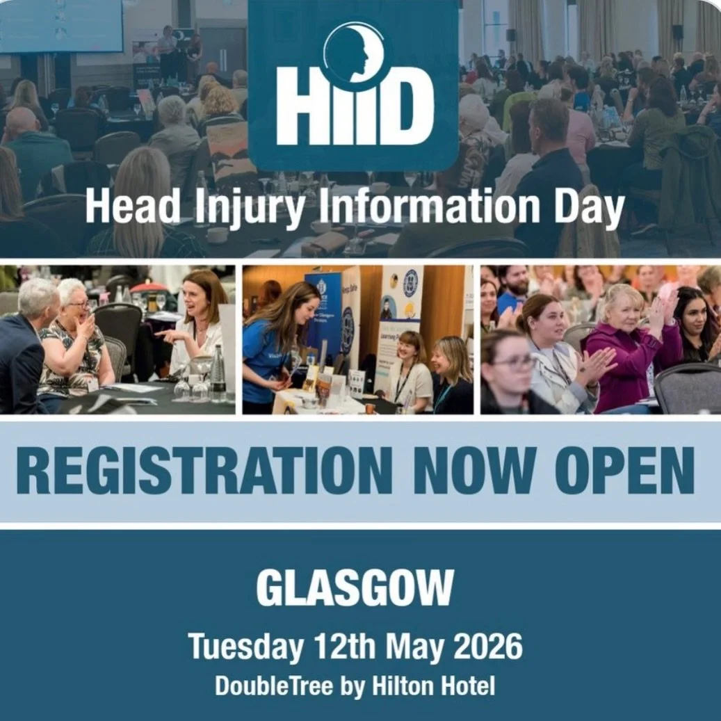 Head Injury Information Day
Glasgow 12 May 2026, 09:00 &ndash; 15:30
The Doubletree by Hilton Glasgow Central

ART WORKSHOP
10am - 2pm
Visit our drop-in art workshop and let your creativity flow with Art Therapist Mairi Perry from Perry Psychotherapy