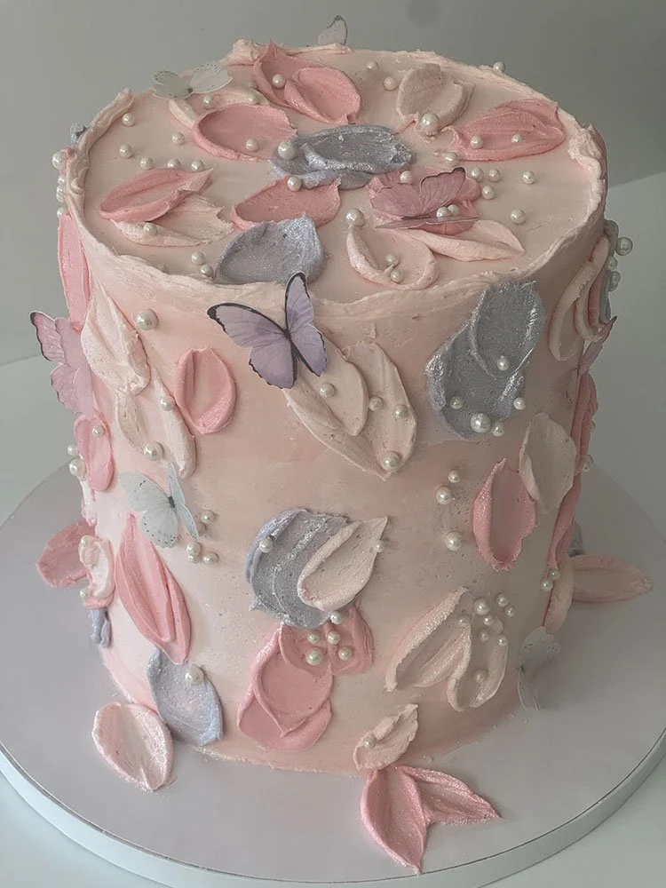 Pink Textured Butterfly Cake.jpg