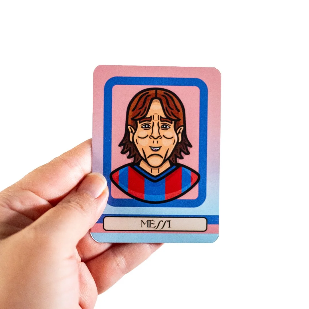 Cromo Messi Barcelona