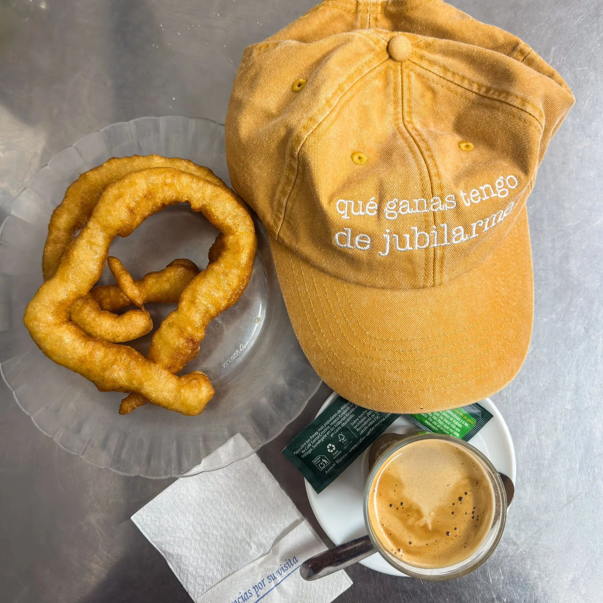 Gorra 'Qué ganas tengo de jubilarme'