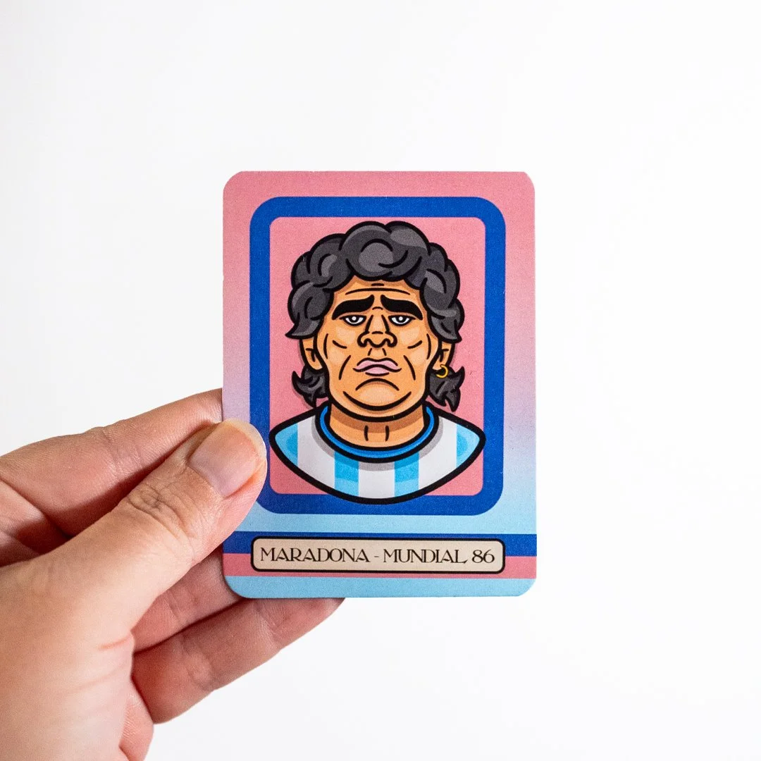 Cromo Maradona Mundial 86