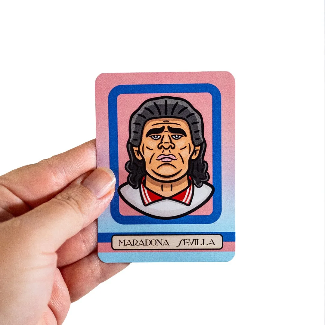 Cromo Maradona Sevilla