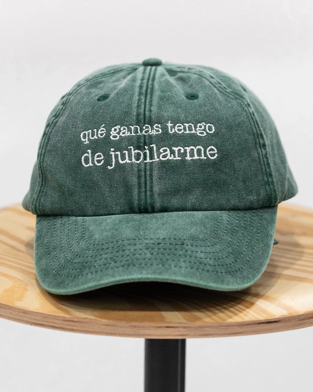 Gorra 'Qué ganas tengo de jubilarme'