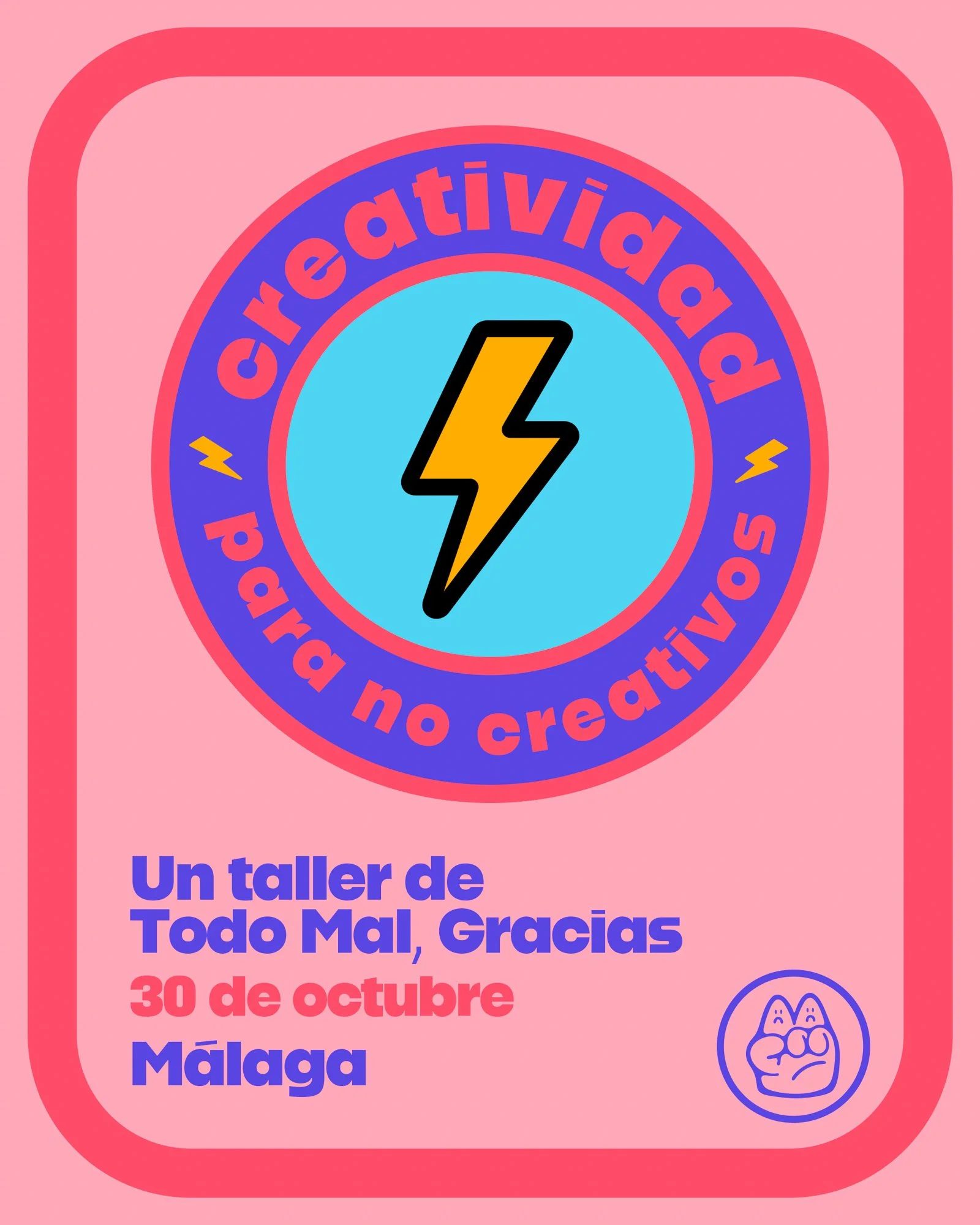 Taller "Creatividad para no creativos" 30 octubre