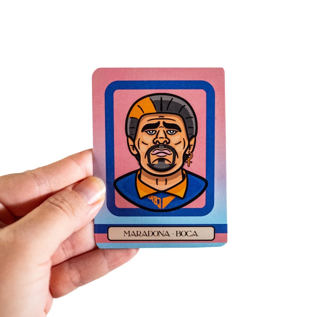 Cromo Maradona Boca
