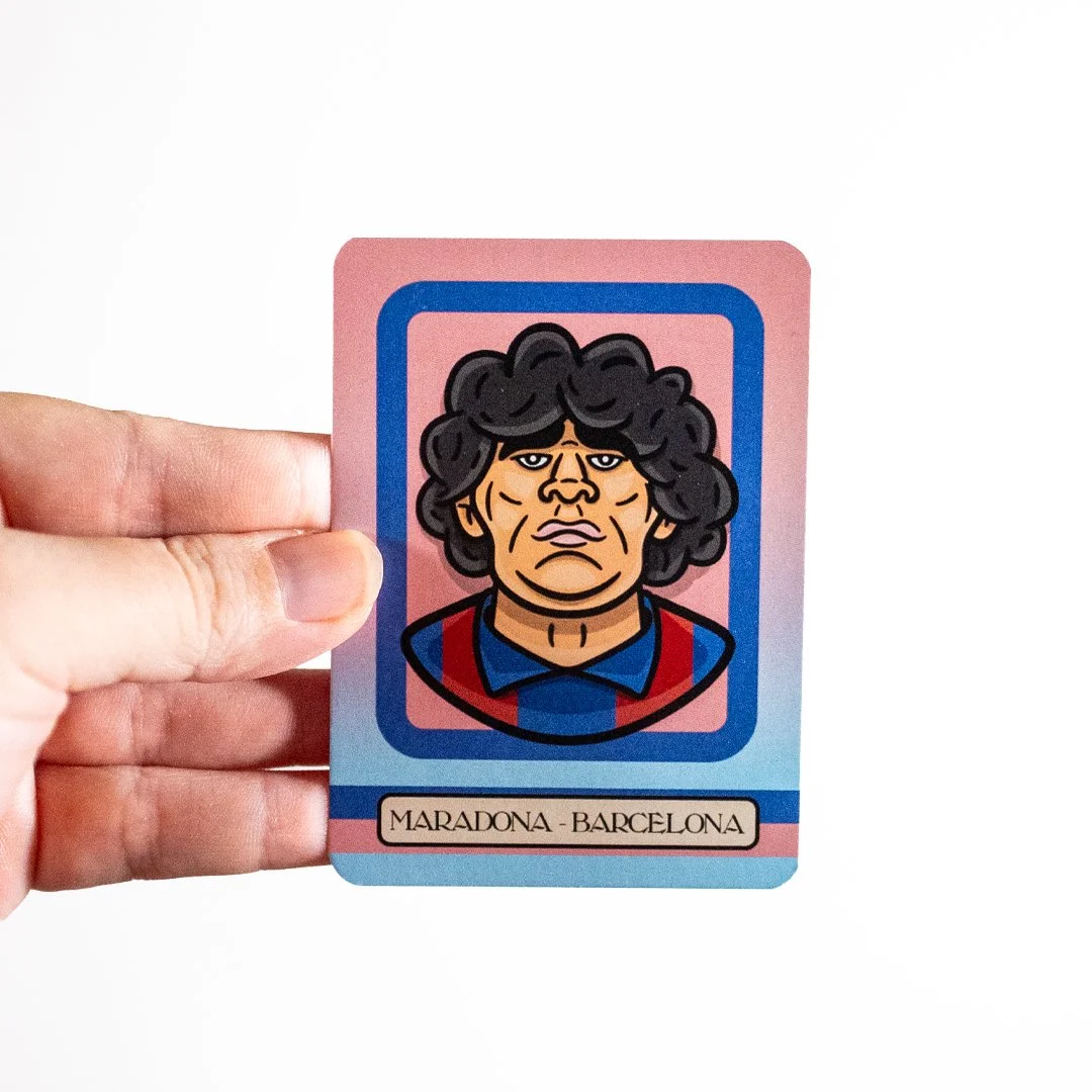Cromo Maradona Barcelona