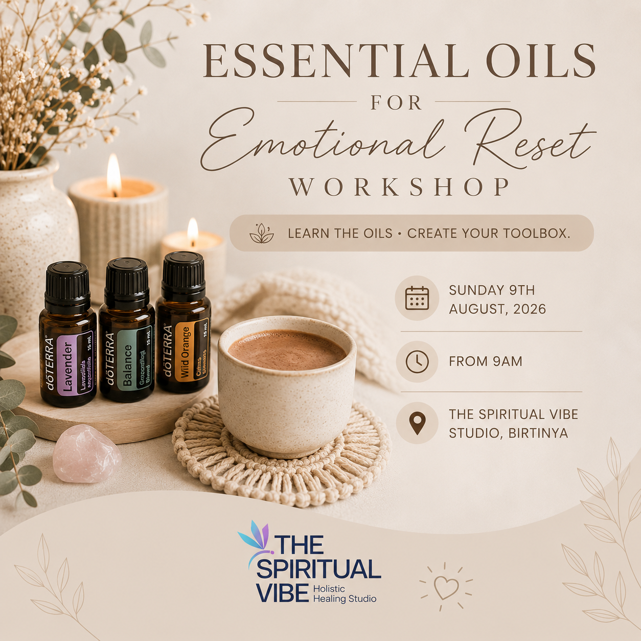Essential Oils for Emotional Reset Workshop