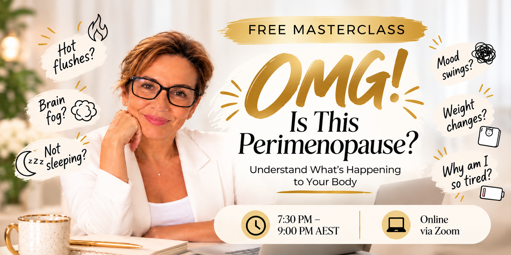 FREE Masterclass: OMG! Is This Perimenopause?