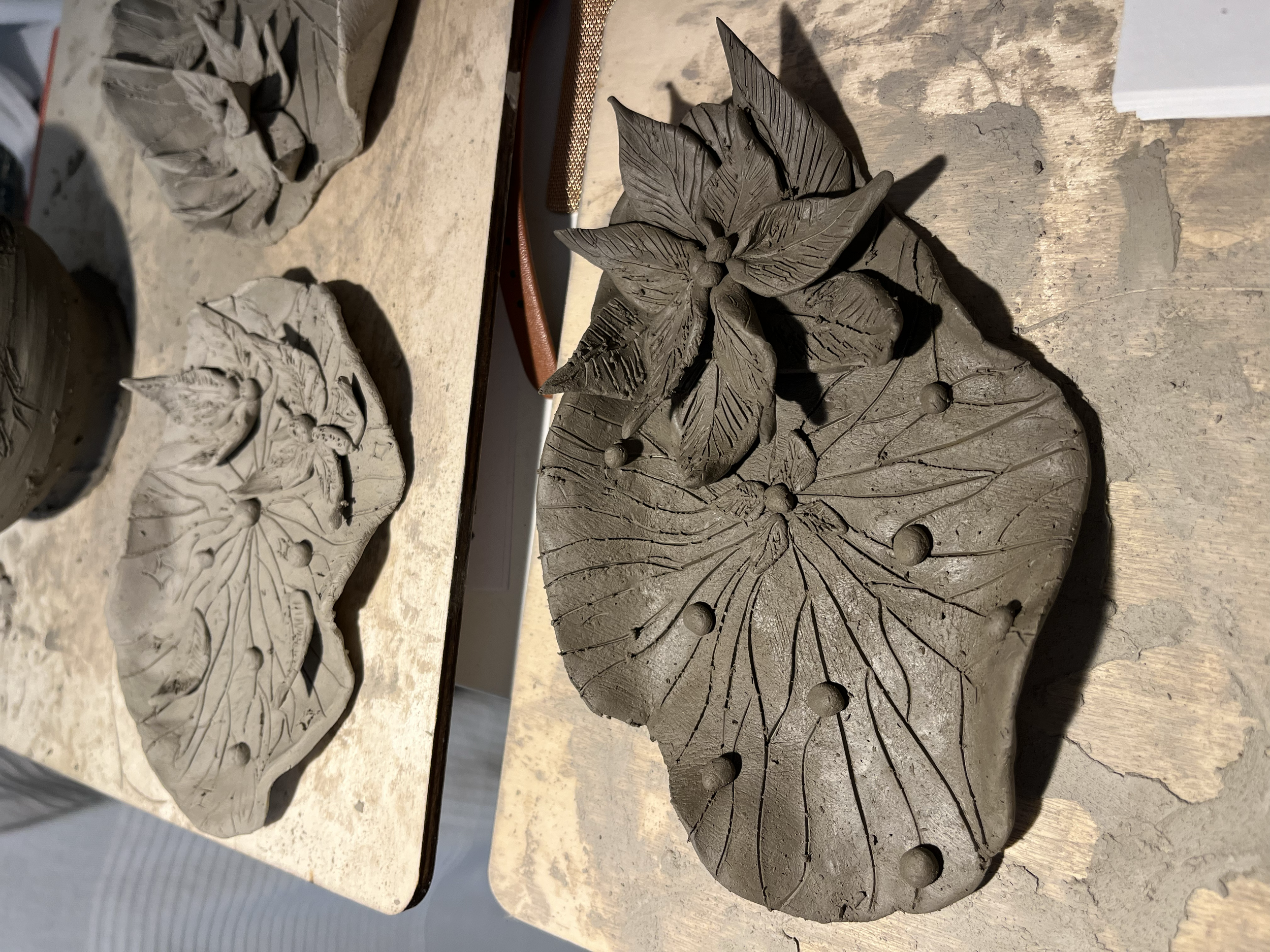 Trinket dish drying. Work in progress.