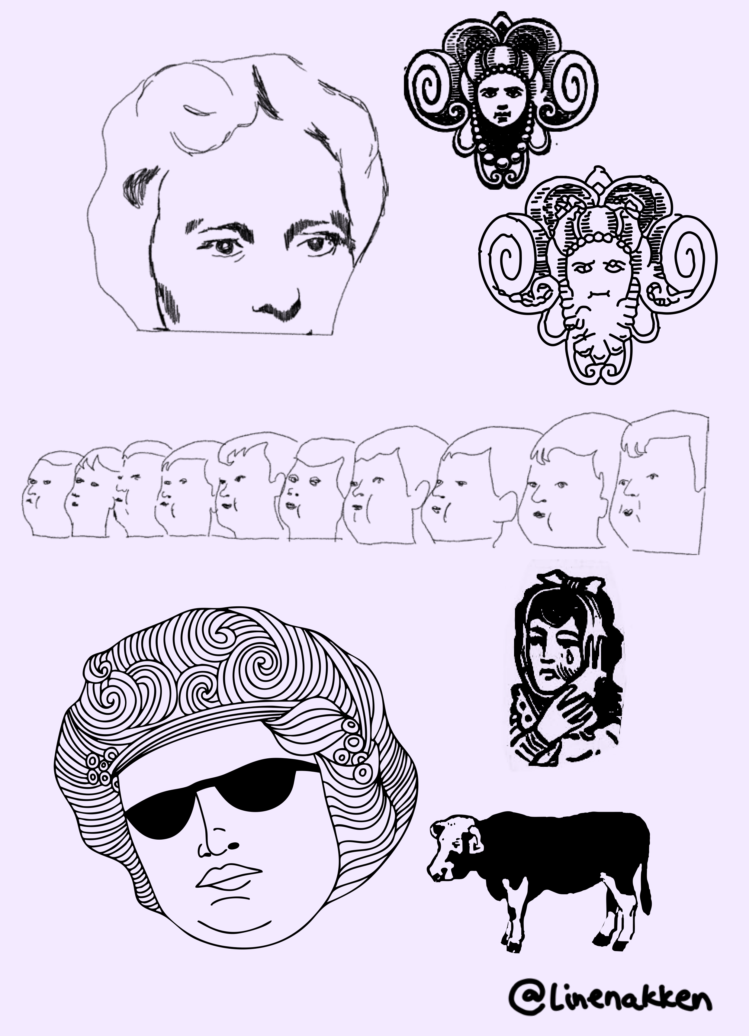 Tattoo Flash sheet 6