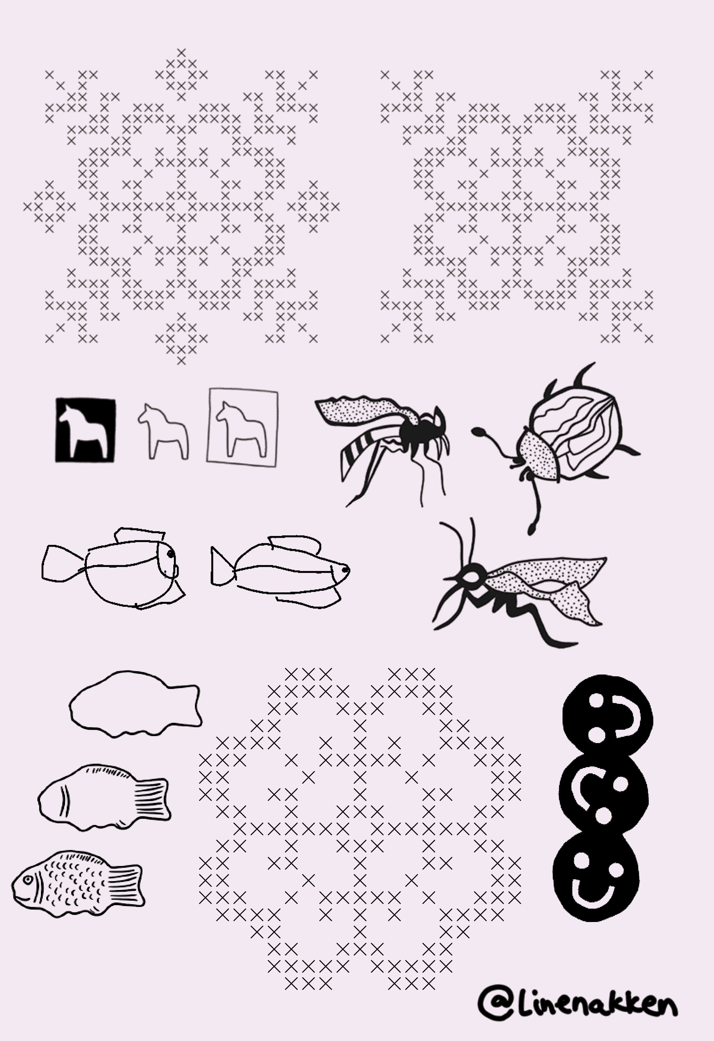 Tattoo Flash sheet 11