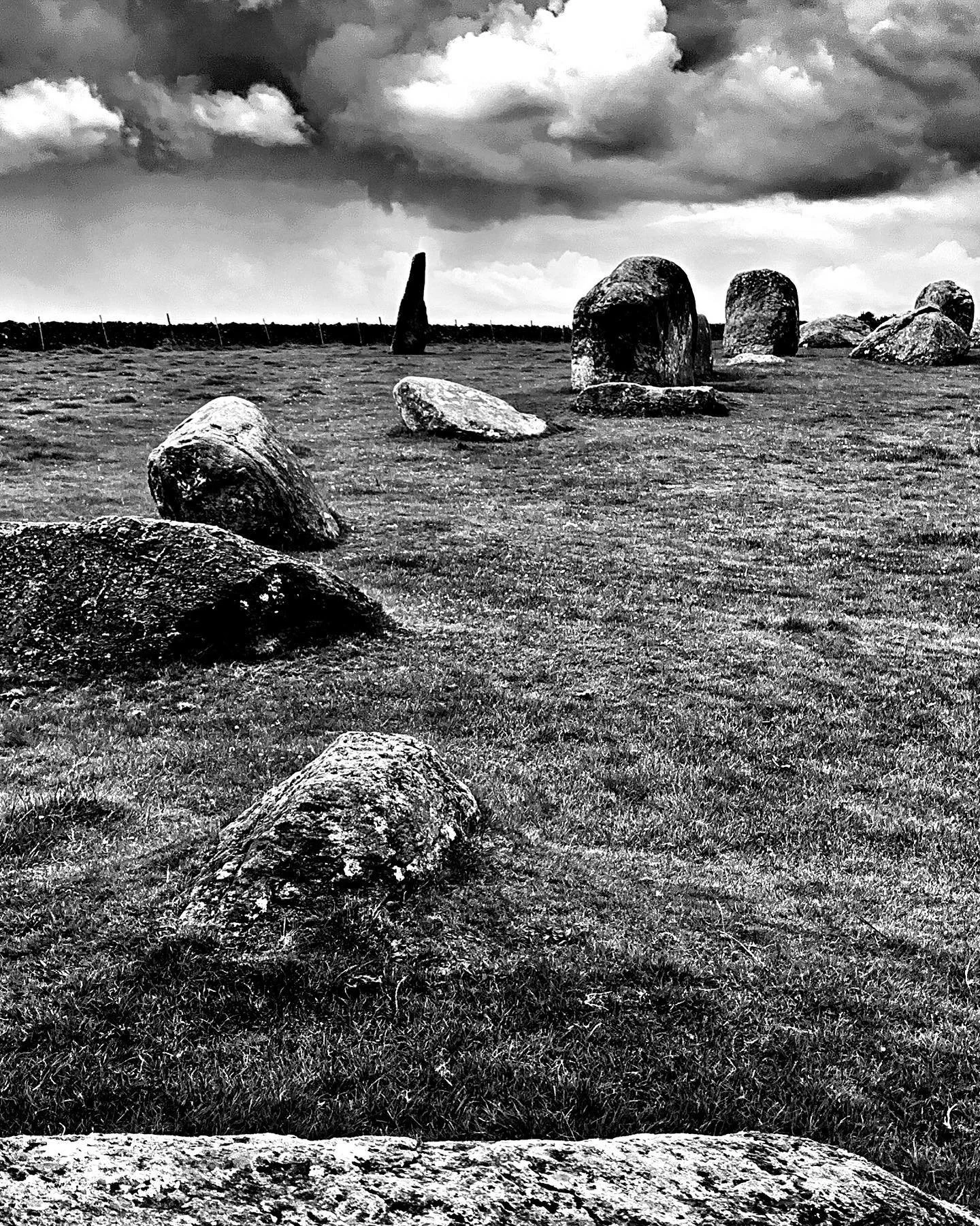 #longmeg and some of her daughters. it&rsquo;s likely she was here before the #daughters were installed in the #neolithic. this #stonecircle is of a similar typology to that of the #swinside and #castlerigg stone circles, the #rollright stones and #s
