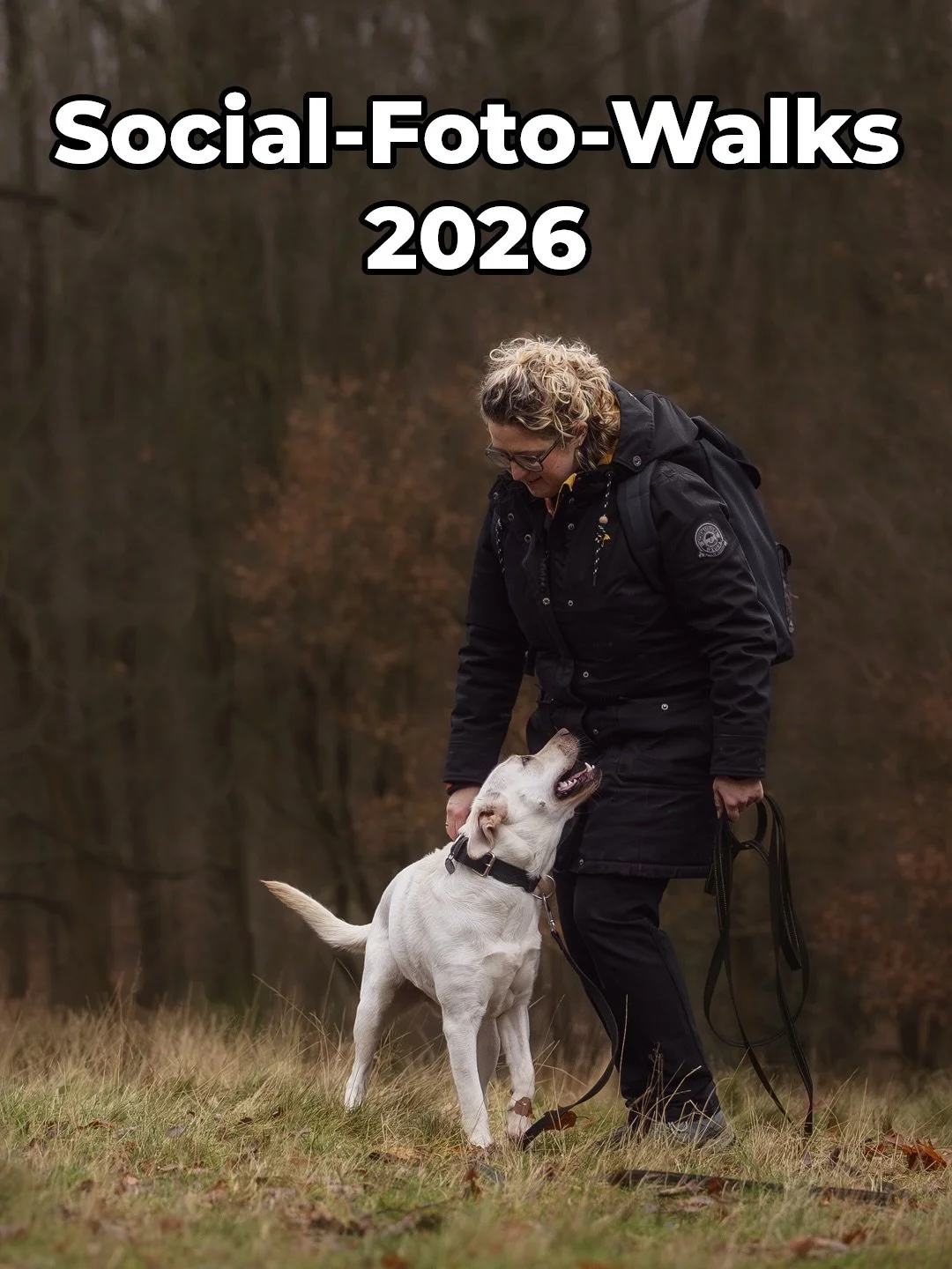 Es ist soweit: unsere Social-Foto-Walks 2026 gehen an den Start 🎉

Im letzten Jahr haben Jessica und ich eine Idee gehabt - und kurzerhand daraus ein Konzept f&uuml;r ein besonderes Event f&uuml;r Hundemenschen gestrickt. Herausgekommen sind dabei d