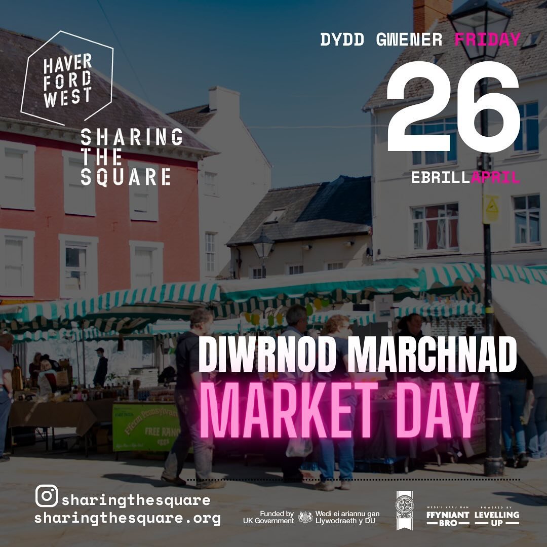 It&rsquo;s Market Day in Castle Square. Join the @sharingthesquare team 10am-5pm to view photo gallery of the square through the ages. Share your own memories of the square and thoughts for the future of the square and the link to the castle.