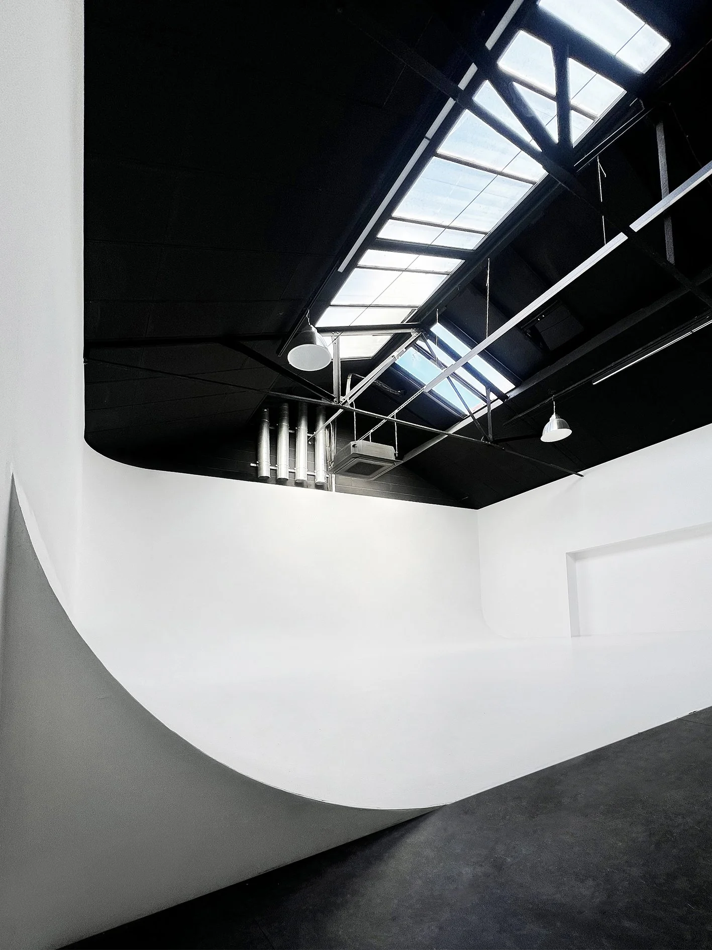 cyclorama, infinity wall, Acton West London