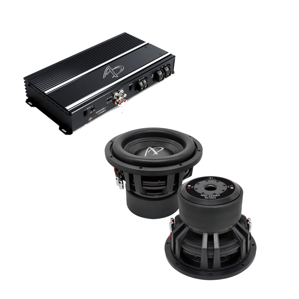 Bass 12 Inch Subwoofer Package DODJ D-12 12 INCH Active Car Bass