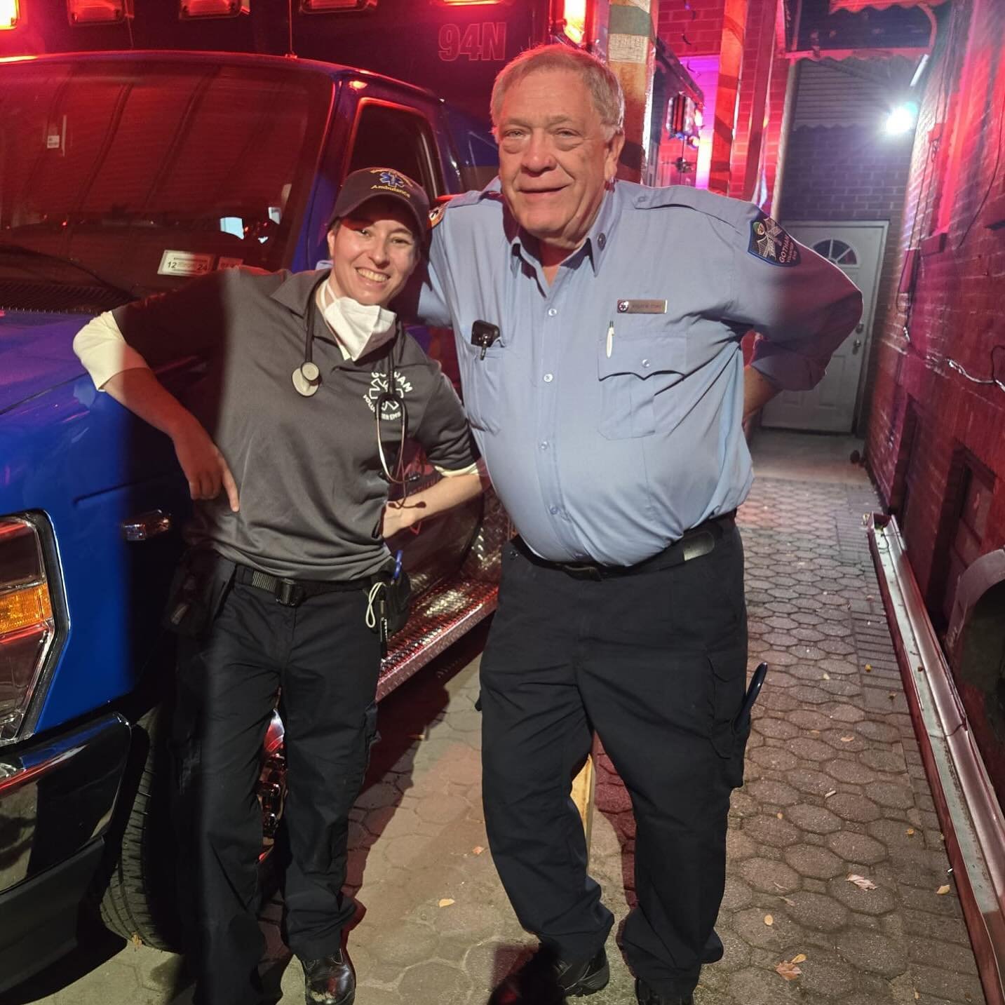 Danielle and Andy had this tour on lock!! 8+ transports! Looking for a fun way to get EMT experience? You found it!