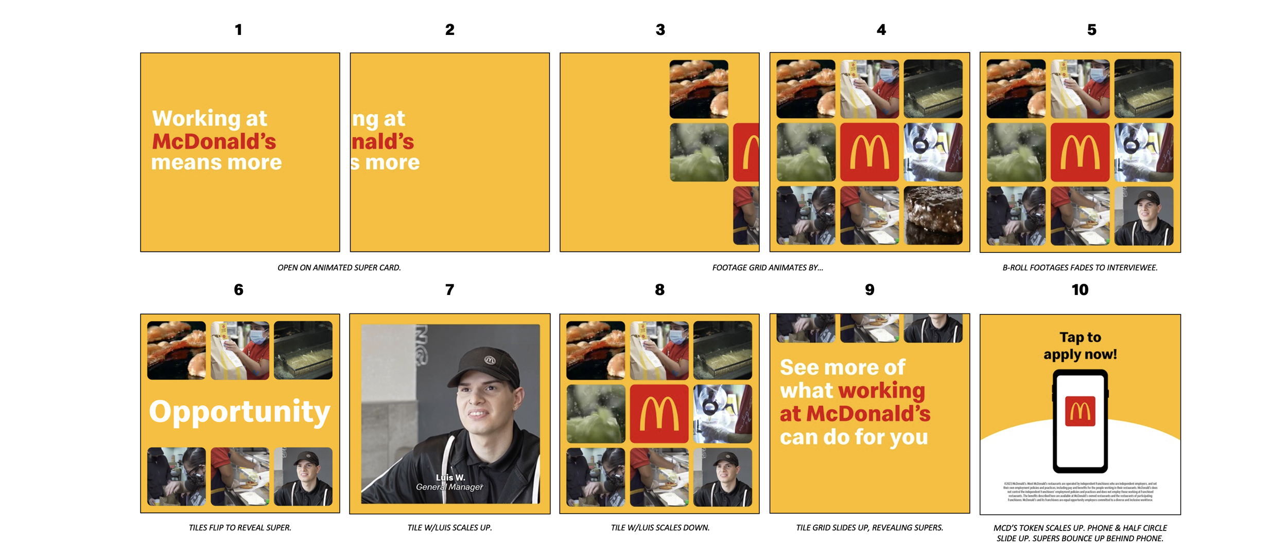 Select Storyboard - Luis 1:1