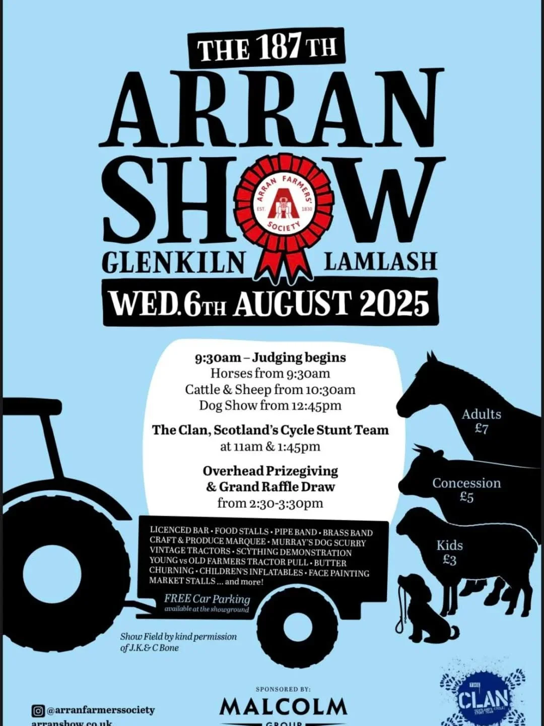 Gearing up for the Arran Show tomorrow in Lamlash ππ©‍π³
Baking all the usual treats with a few new menu additions - keep an eye on stories to see the full menu... π
See you all there! Find me on the show field next to the main ring ππ
#a