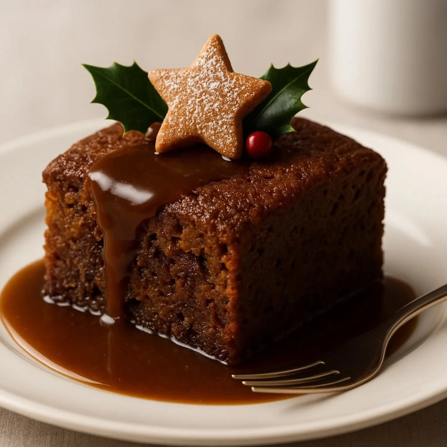 Let Baked by Stacey take care of your Christmas dessert... ☃️
✨ STICKY TOFFEE PUDDING ✨
with a handmade butterscotch sauce

The dessert will come in a tray with 2 size options this year: 
- Classic &pound;20: This would serve 8-10 people or 
- Large 