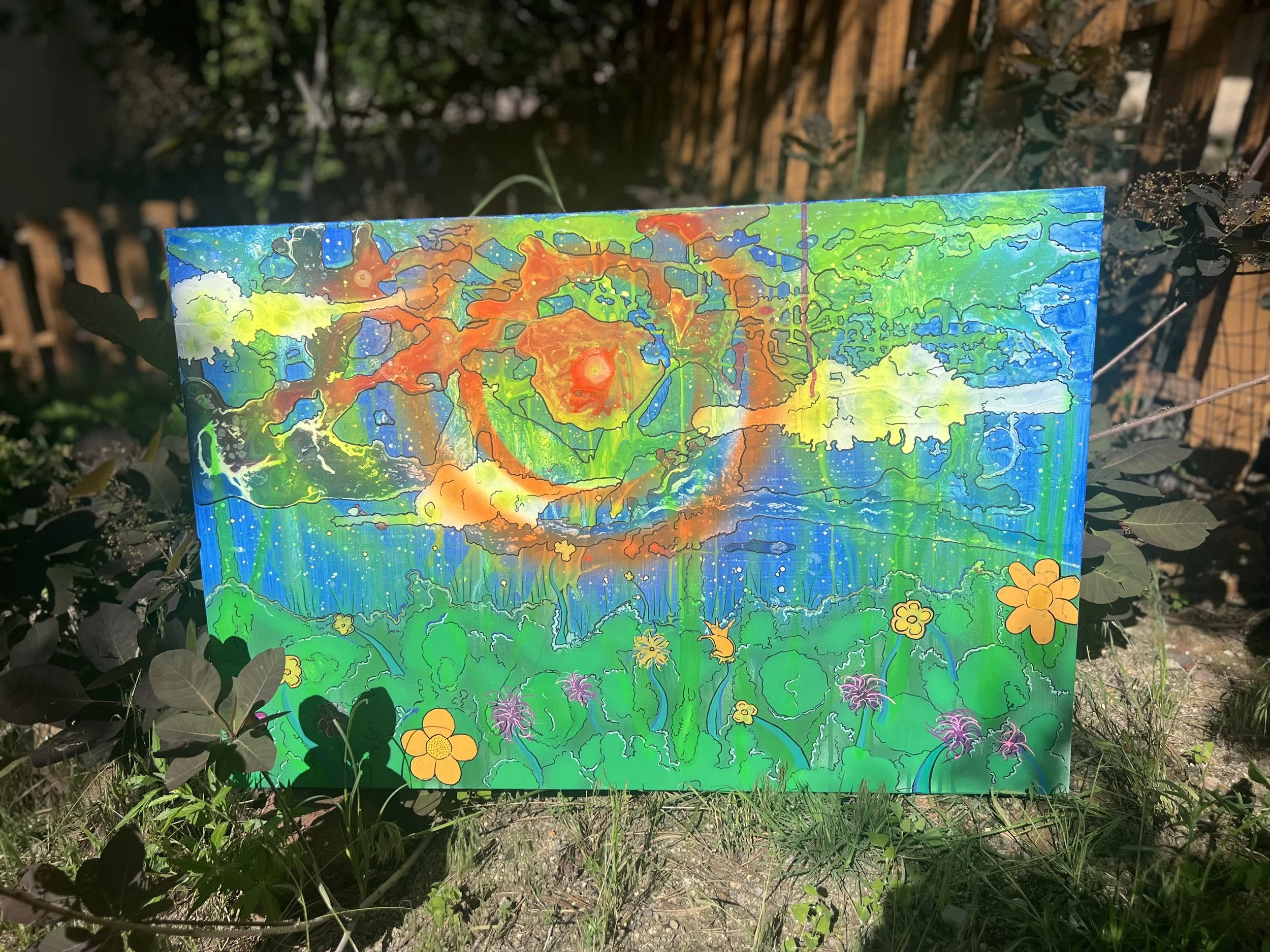 Psychedelic Alarm Clock