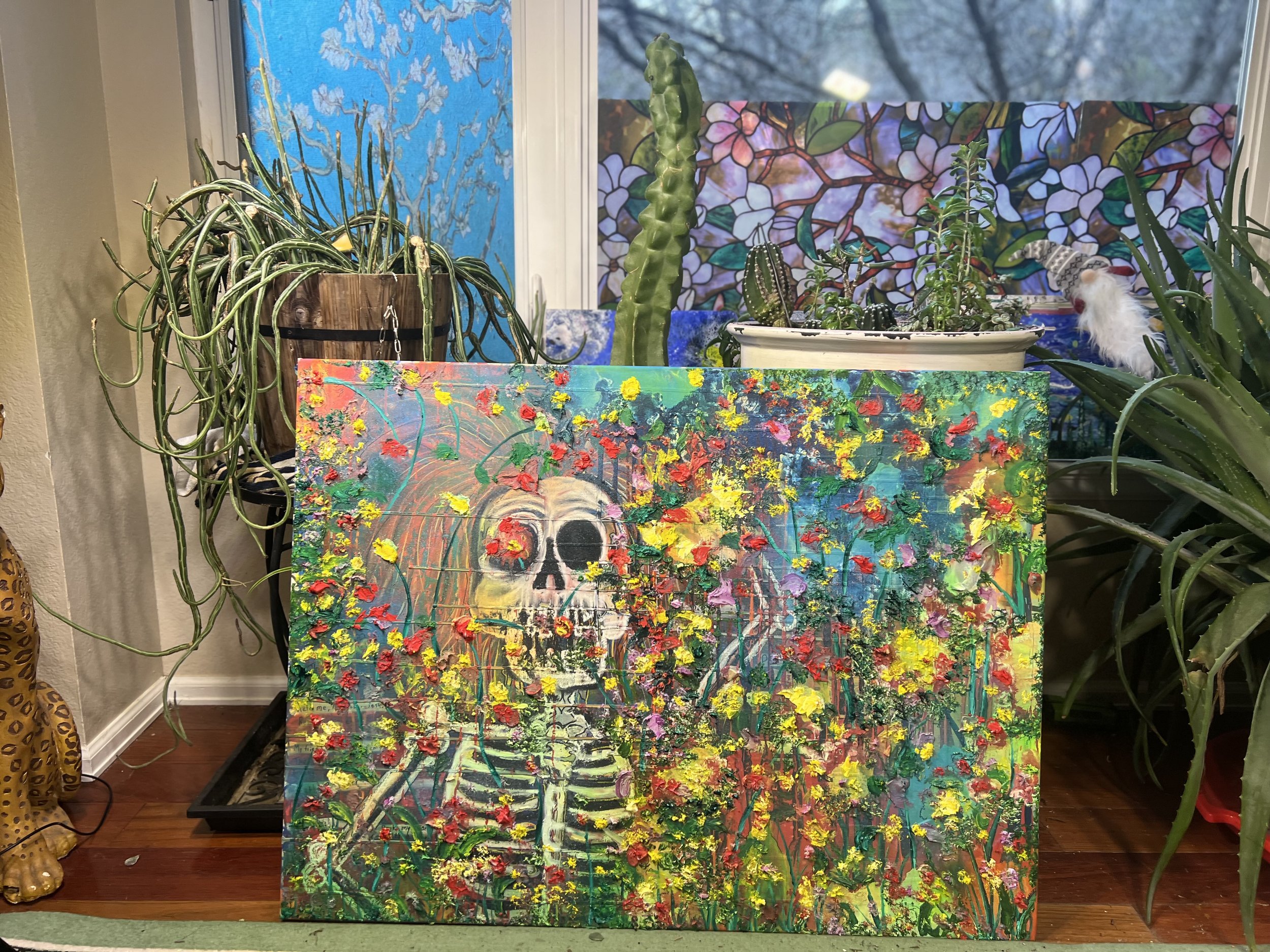 He Died Alone Among The Flowers