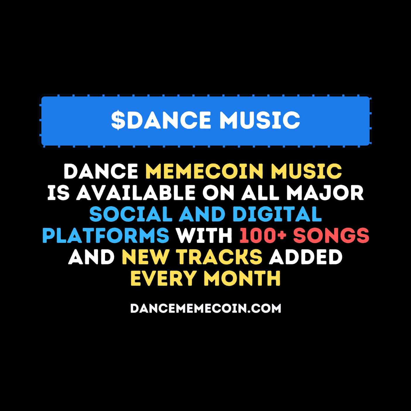 DANCE MEMECOIN - THE CURRENCY OF FUN - CRYPTO - SOLANA BLOCKCHAIN - DANCE MEMECOIN MUSIC