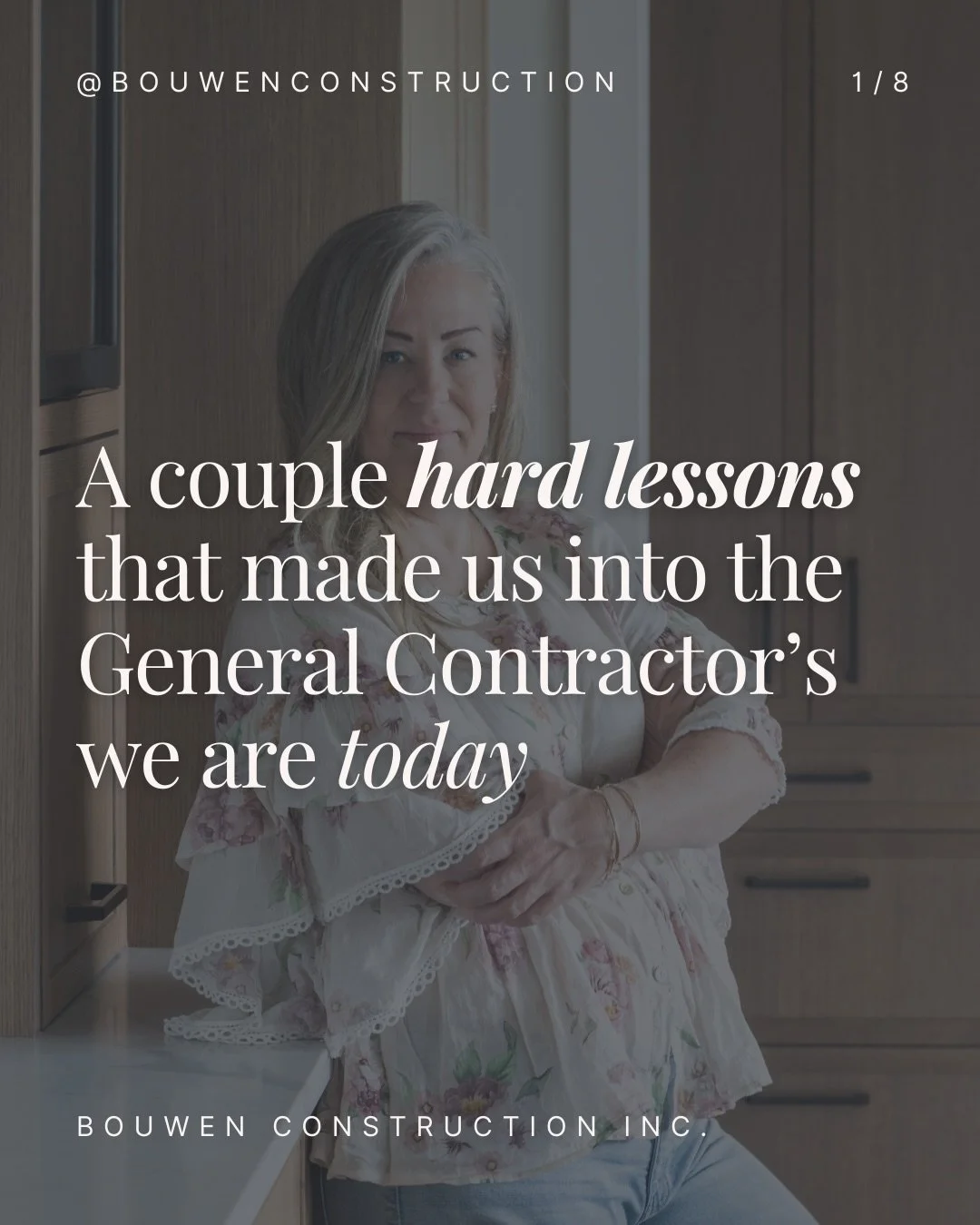 No mistakes = no growth. 

Were we thrilled when these situations unfolded? Lol, absolutely not.

But hindsight has a way of showing us exactly where the gaps were and every mistake gave us the insight we needed to tighten our process, improve commun