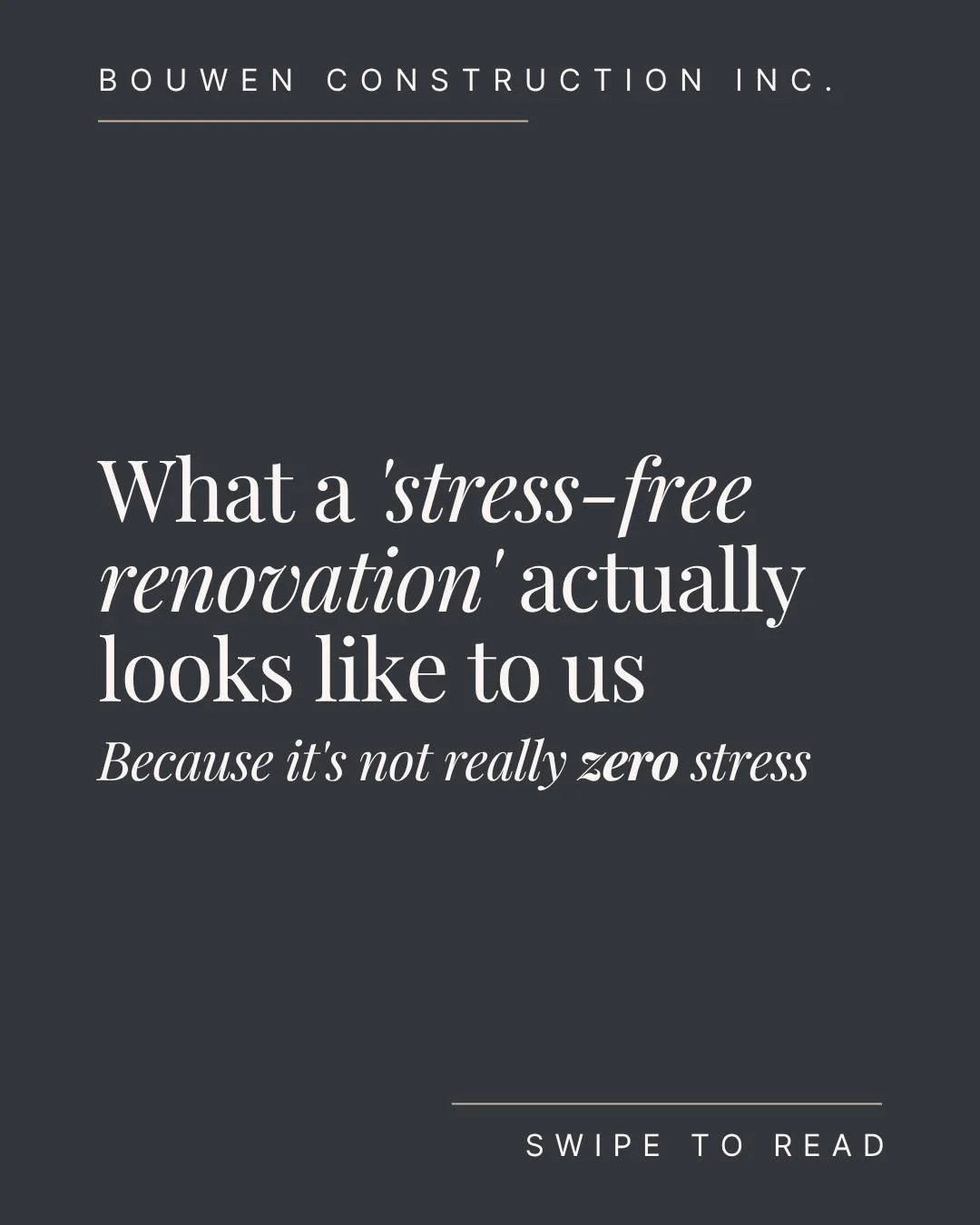 Stress free to us means this:

👉🏼 You always know what's happening in your own home

👉🏼 Problems get solved by us, not passed to you

👉🏼 Your space is respected and routine is protected as much as possible 

👉🏼 You get the result you paid for