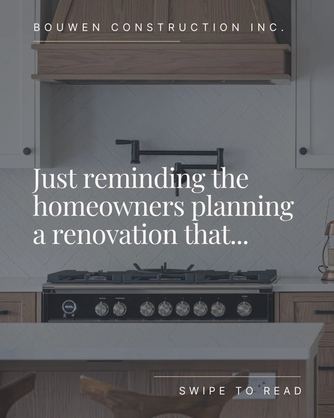 Tag or share with someone starting the renovation process who needs these reminders!

#generalcontractoralberta #generalcontractors #residentialconstruction #homerenovationproject #homerenos