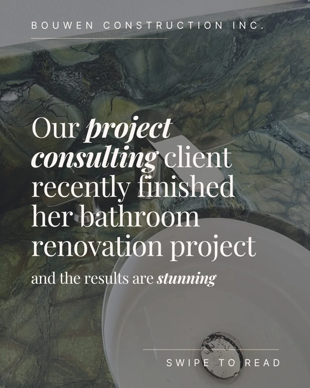 We can&rsquo;t get over the finished results of this bathroom renovation!

@dwelltheory we&rsquo;re so happy you found our guidance helpful, and can now enjoy your new bathroom! 

#generalcontractor #generalcontractoralberta #generalcontractors #resi